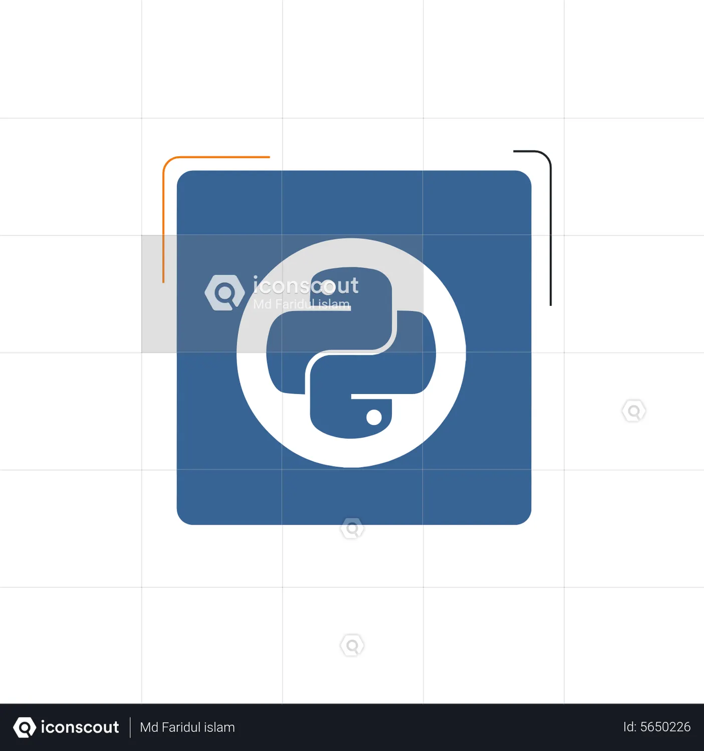 Python Logo Animated Icon download in JSON, LOTTIE or MP4 format