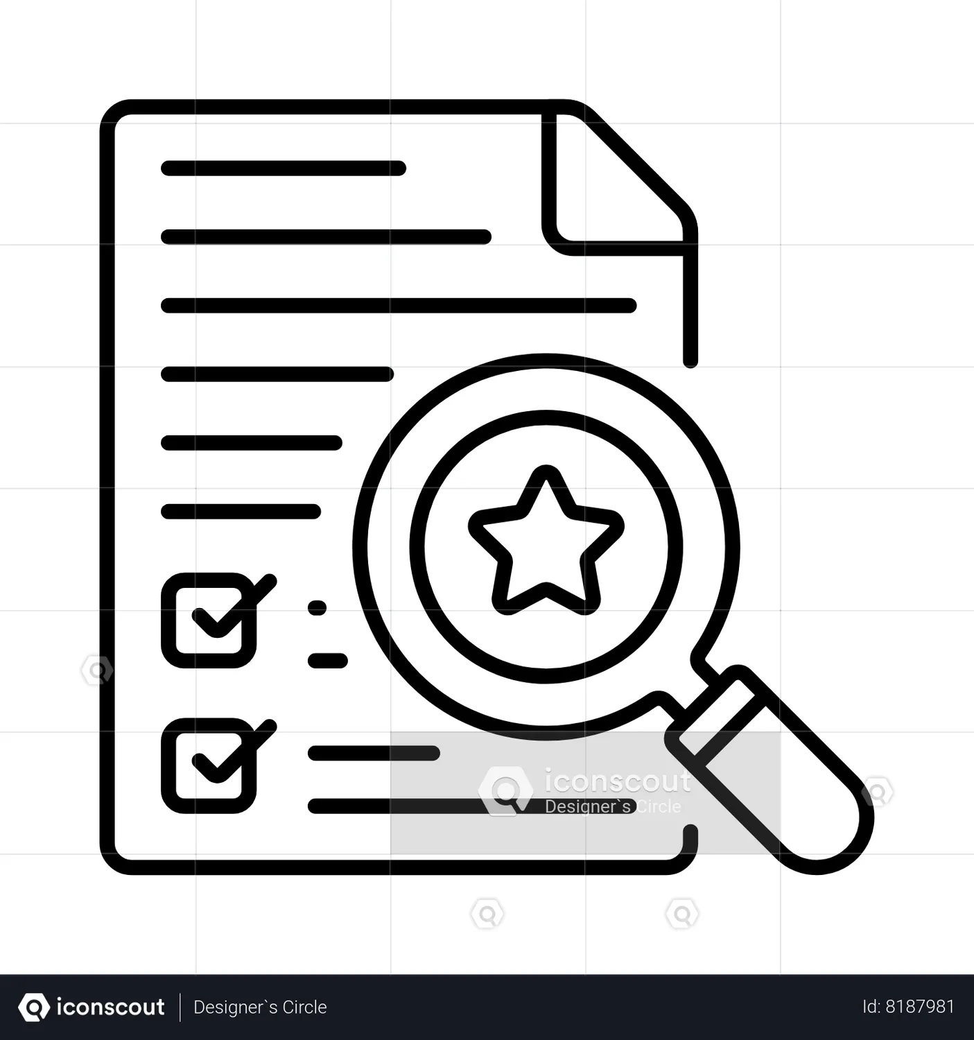 Quality Control Animated Icon download in JSON, LOTTIE or MP4 format