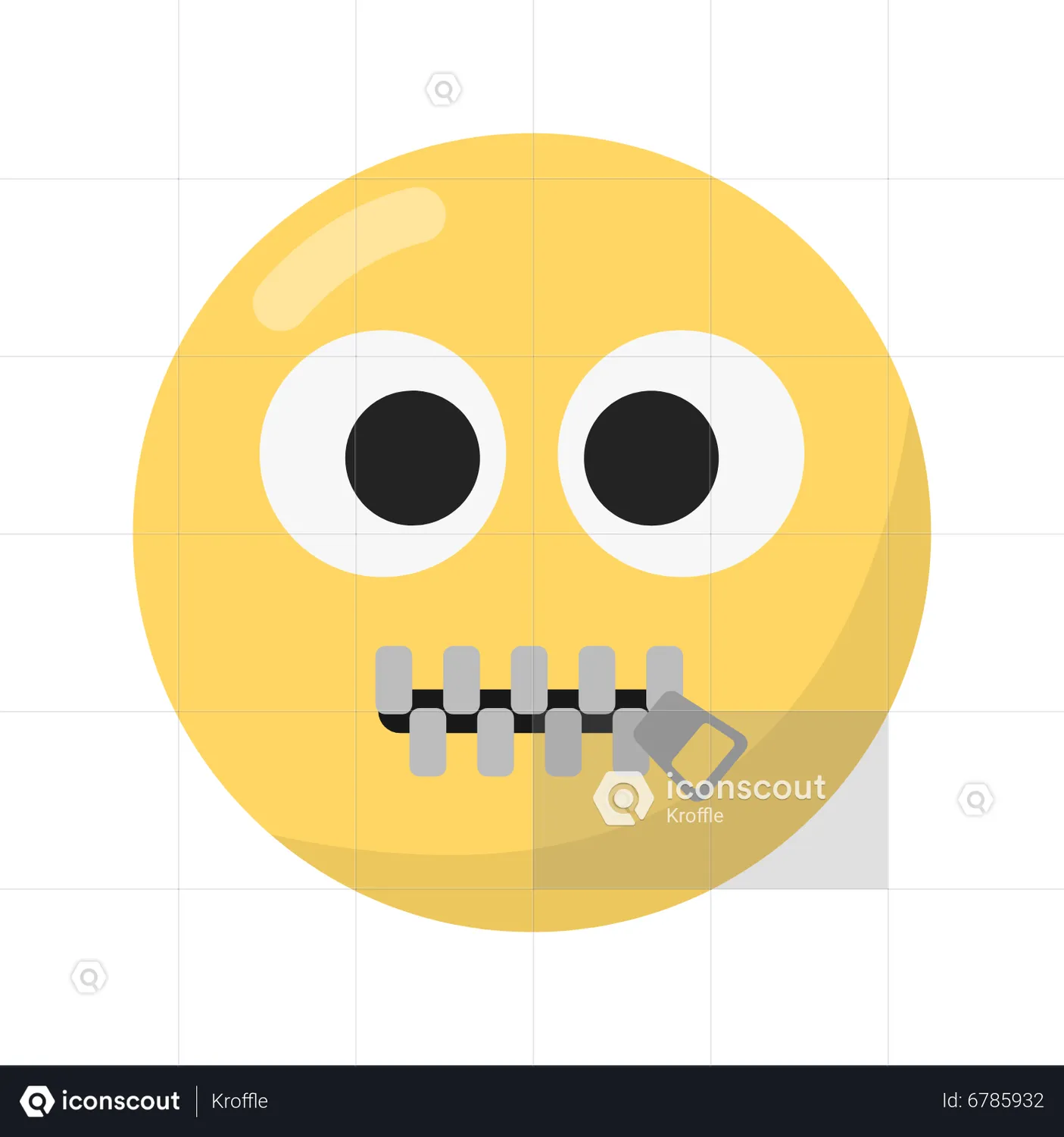 Quite Emoji Emoji Animated Icon download in JSON, LOTTIE or MP4 format