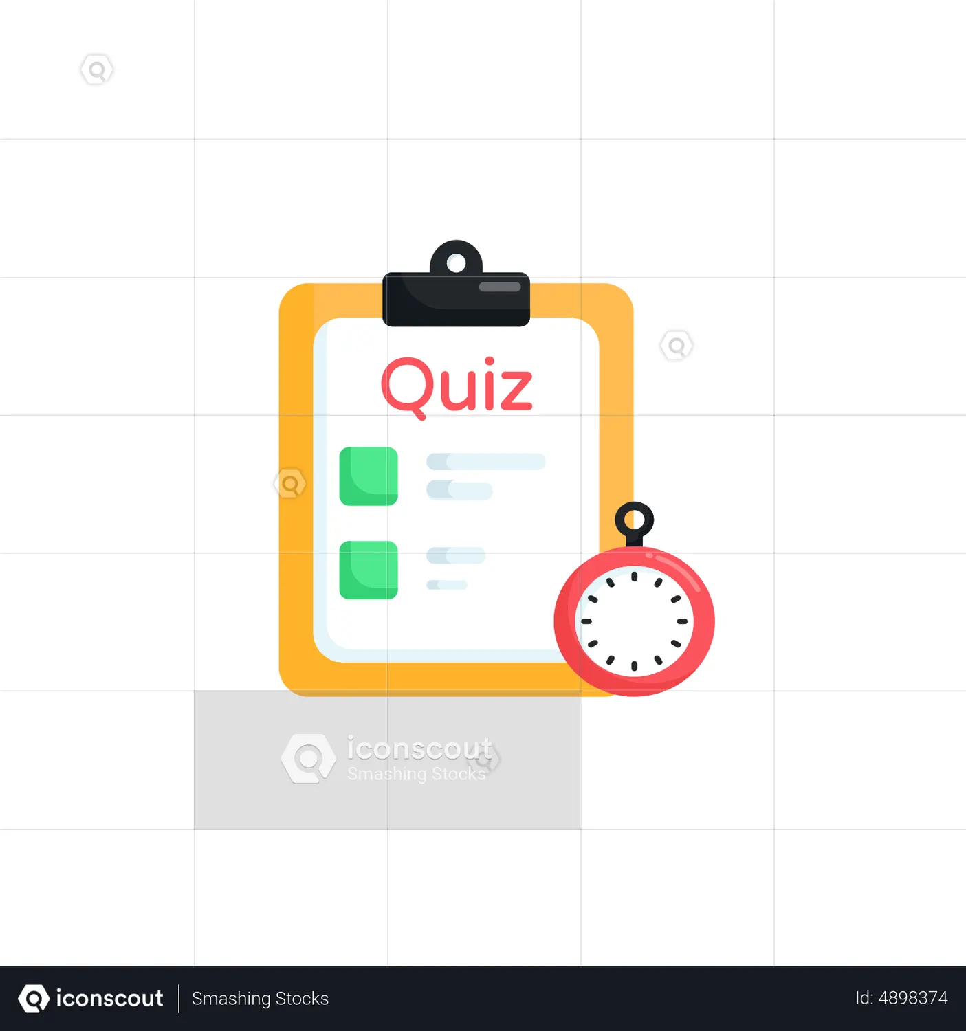 Quiz Animated Icon - Free Download School & Education Animated Icons | IconScout