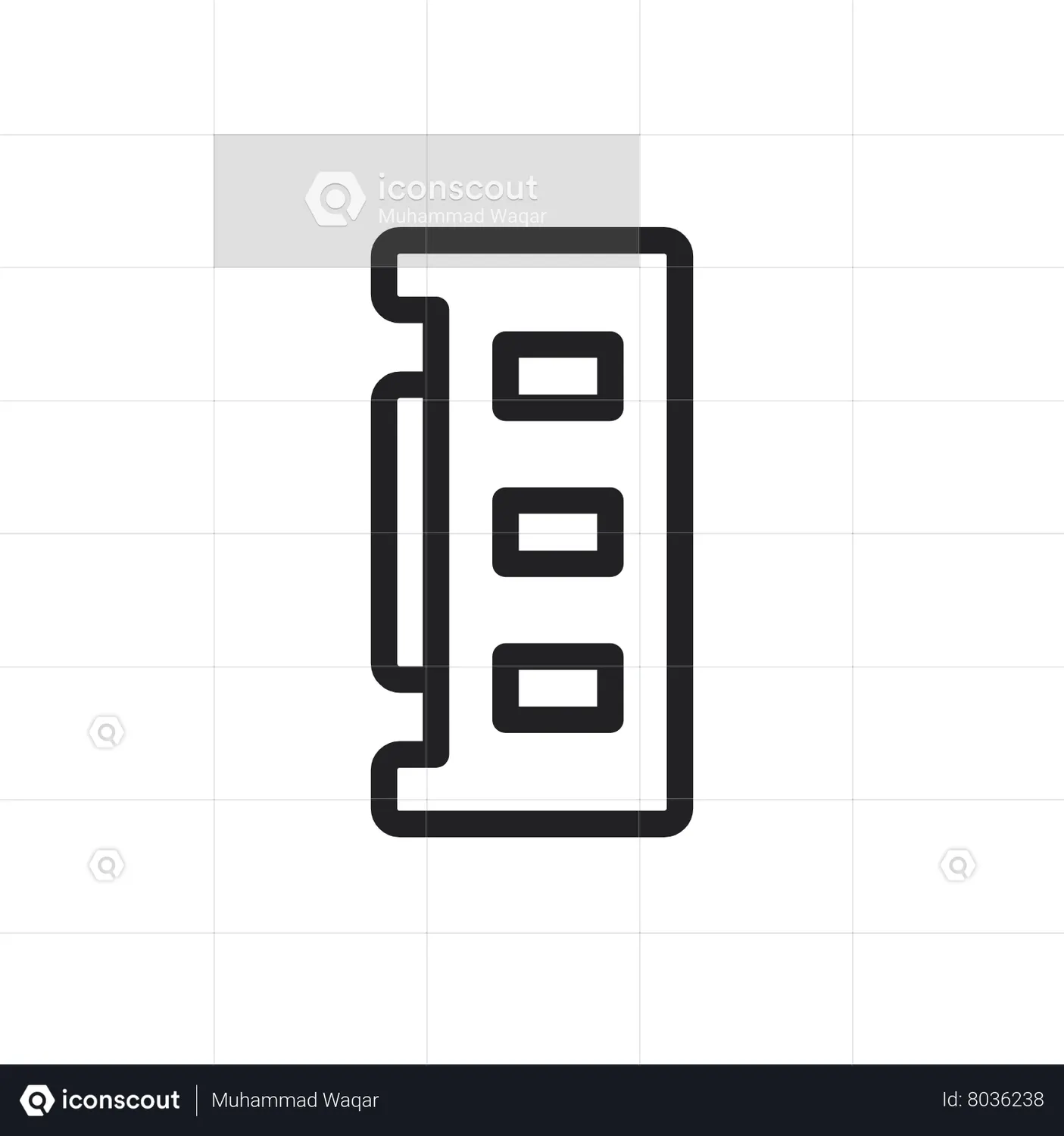 Ram Stick Animated Icon Download In JSON LOTTIE Or MP4 Format this-is-the-ram-stick-currently-in-my-3050-sff-i5-7500-gt1030gpu