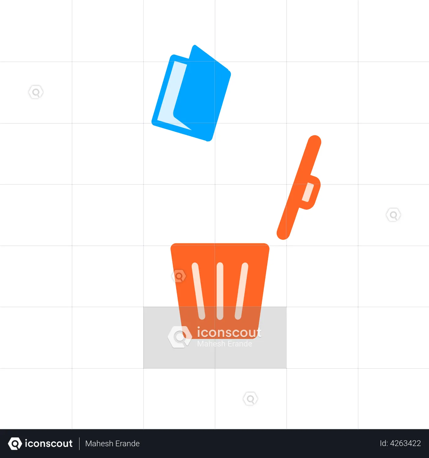 Recycle bin Animated Icon download in JSON, LOTTIE or MP4 format