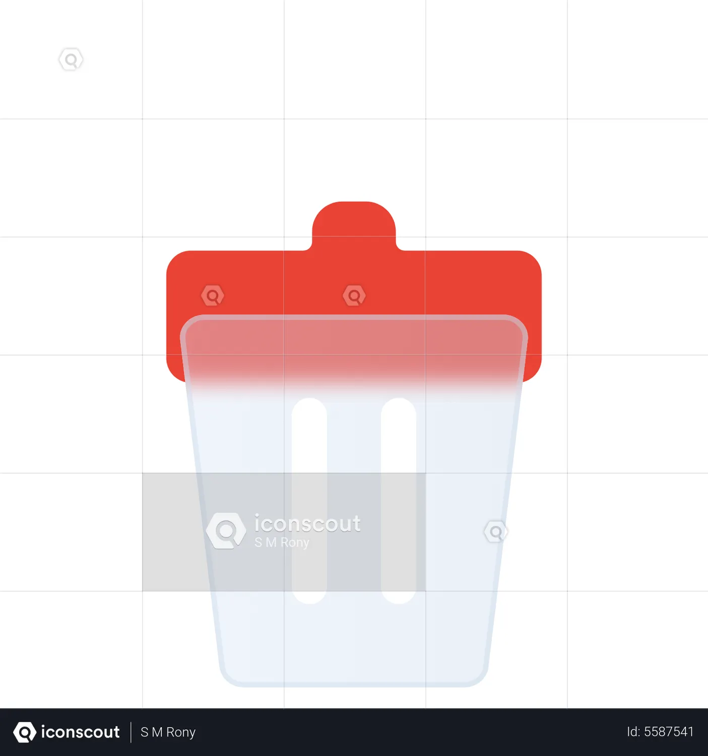 Recycle Bin Animated Icon download in JSON, LOTTIE or MP4 format