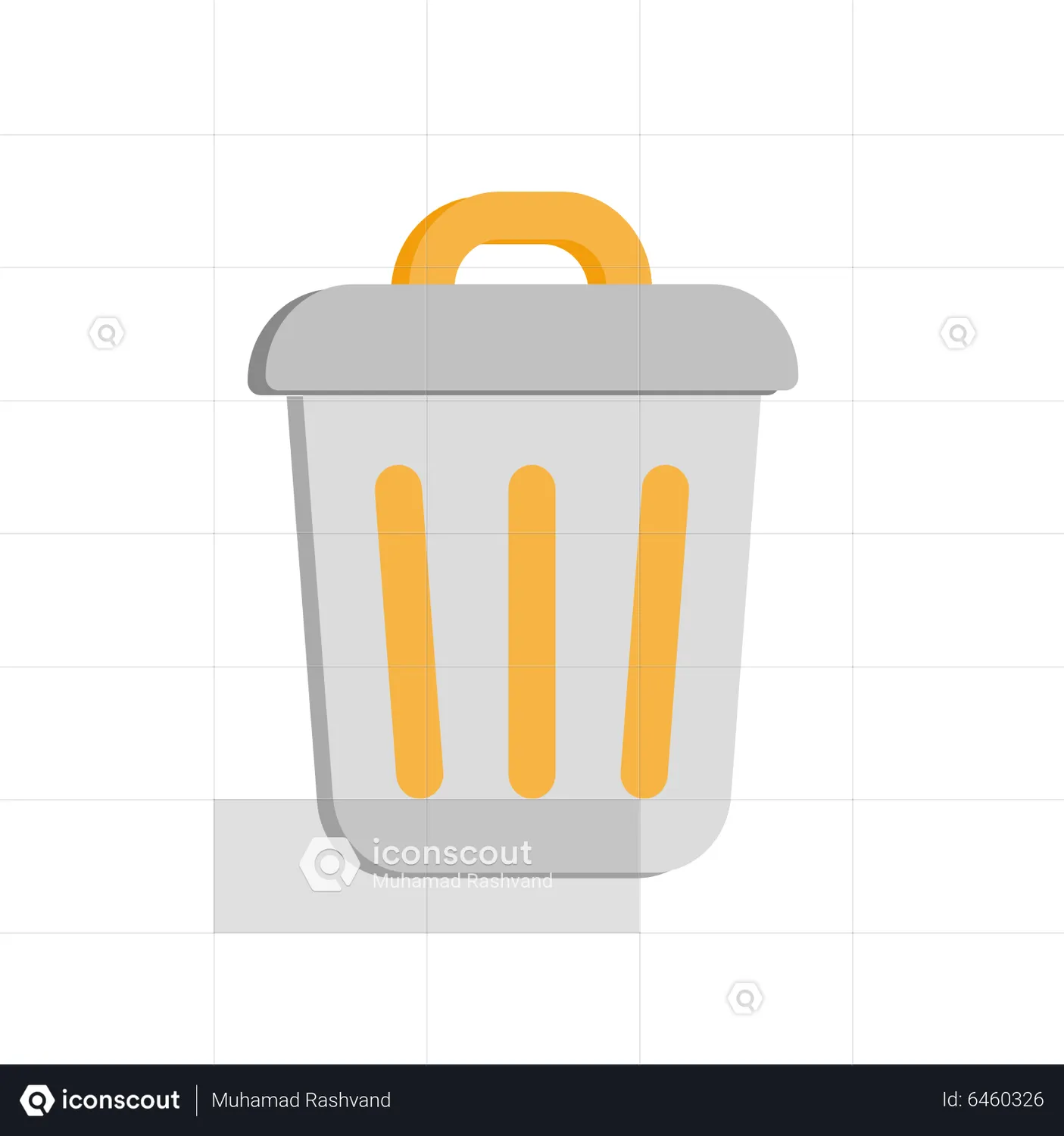 Recycle Bin Animated Icon download in JSON, LOTTIE or MP4 format