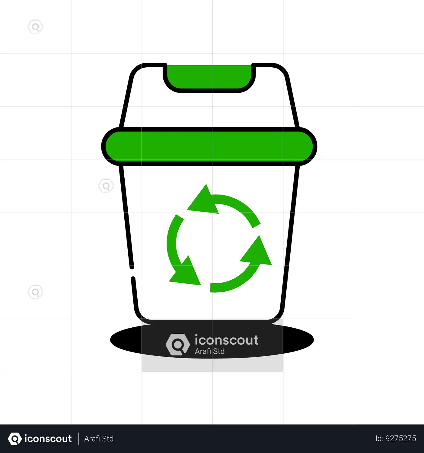 Recycle Bin Animated Icon - Free Download Nature Animated Icons | IconScout