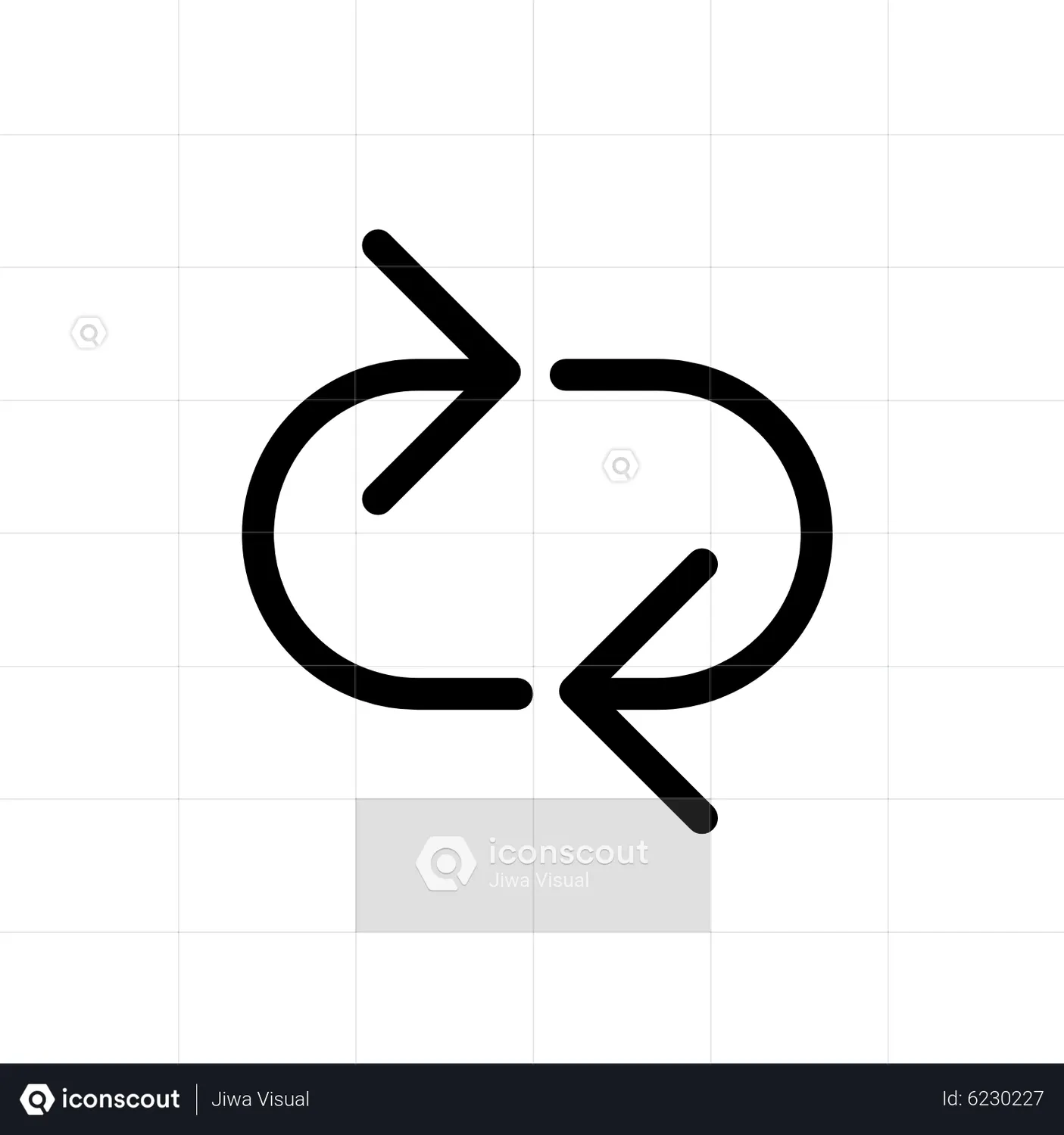 Refresh Loop Animated Icon download in JSON, LOTTIE or MP4 format