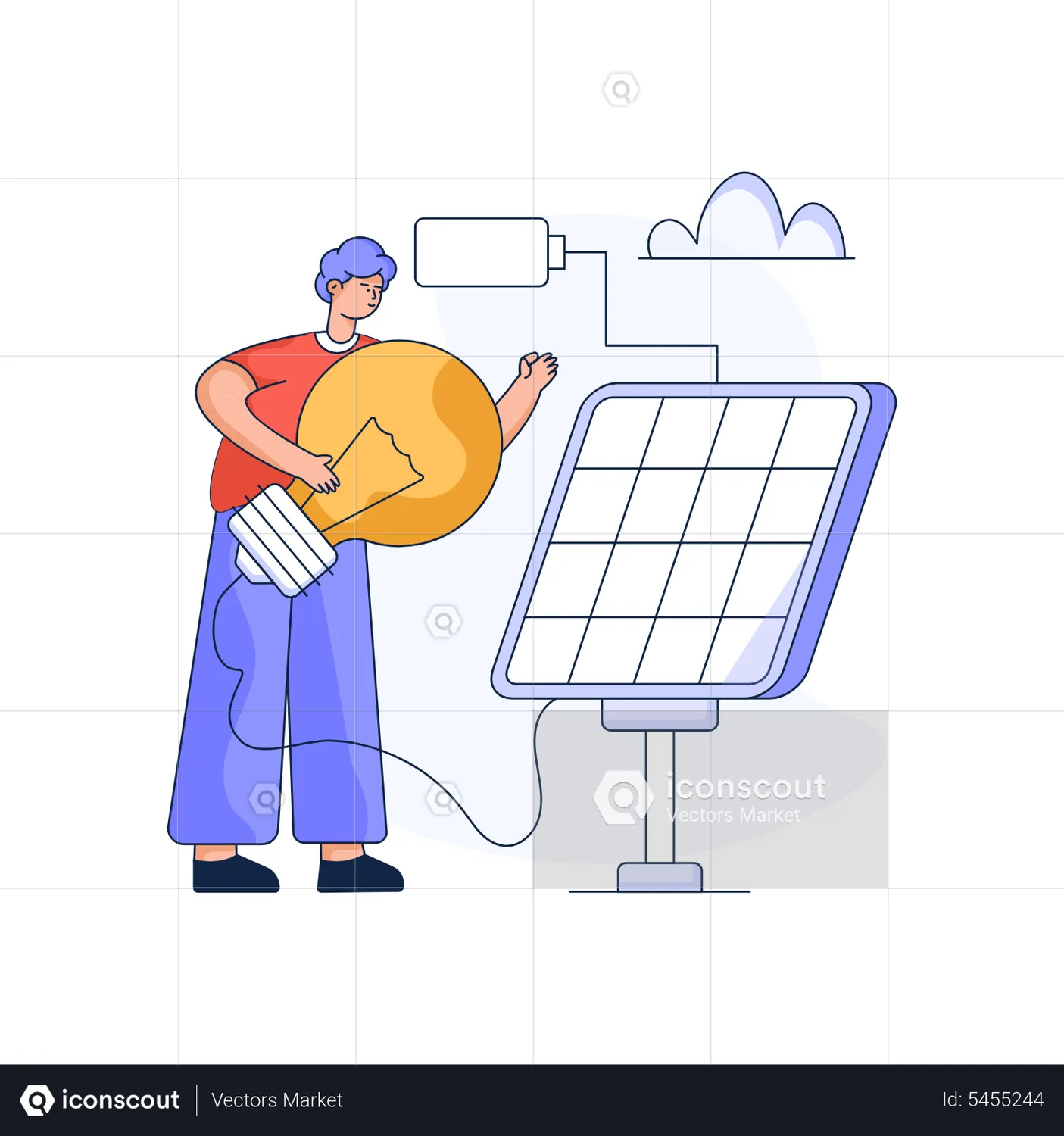 RenewableEnergyAnimatedIllustrationdownloadinJSON,LOTTIEorMP4format