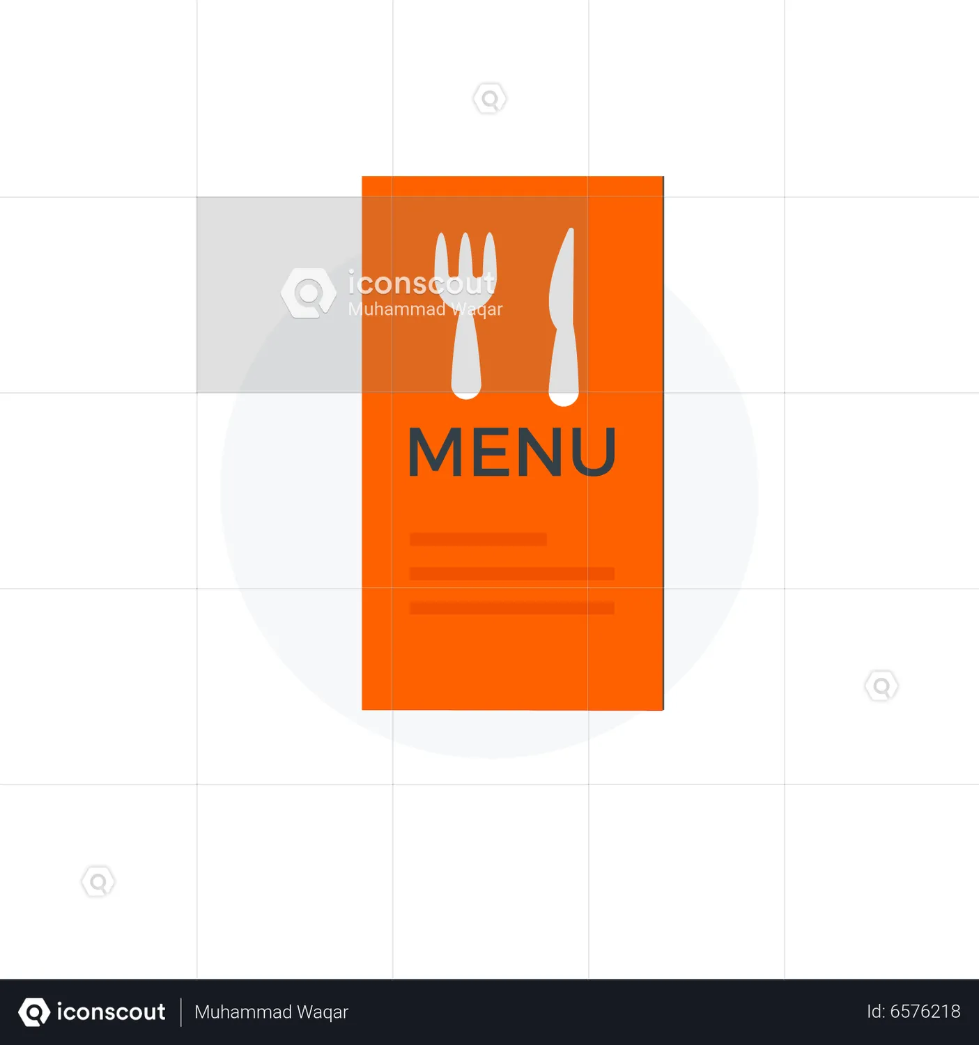 Restaurant Menu Animated Illustration download in JSON, LOTTIE or MP4 ...