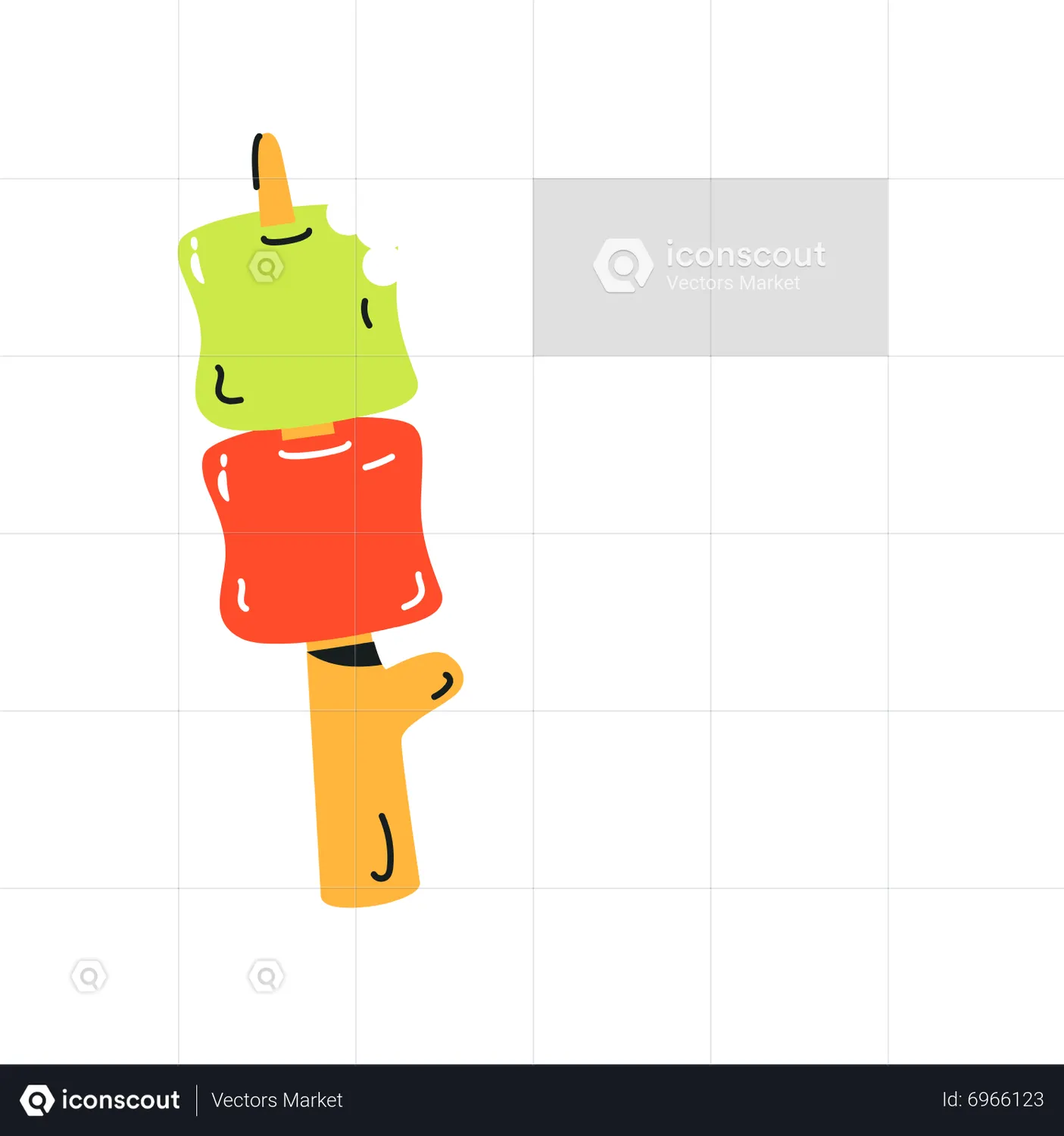 Roasted Marshmallows Animated Icon download in JSON, LOTTIE or MP4 format