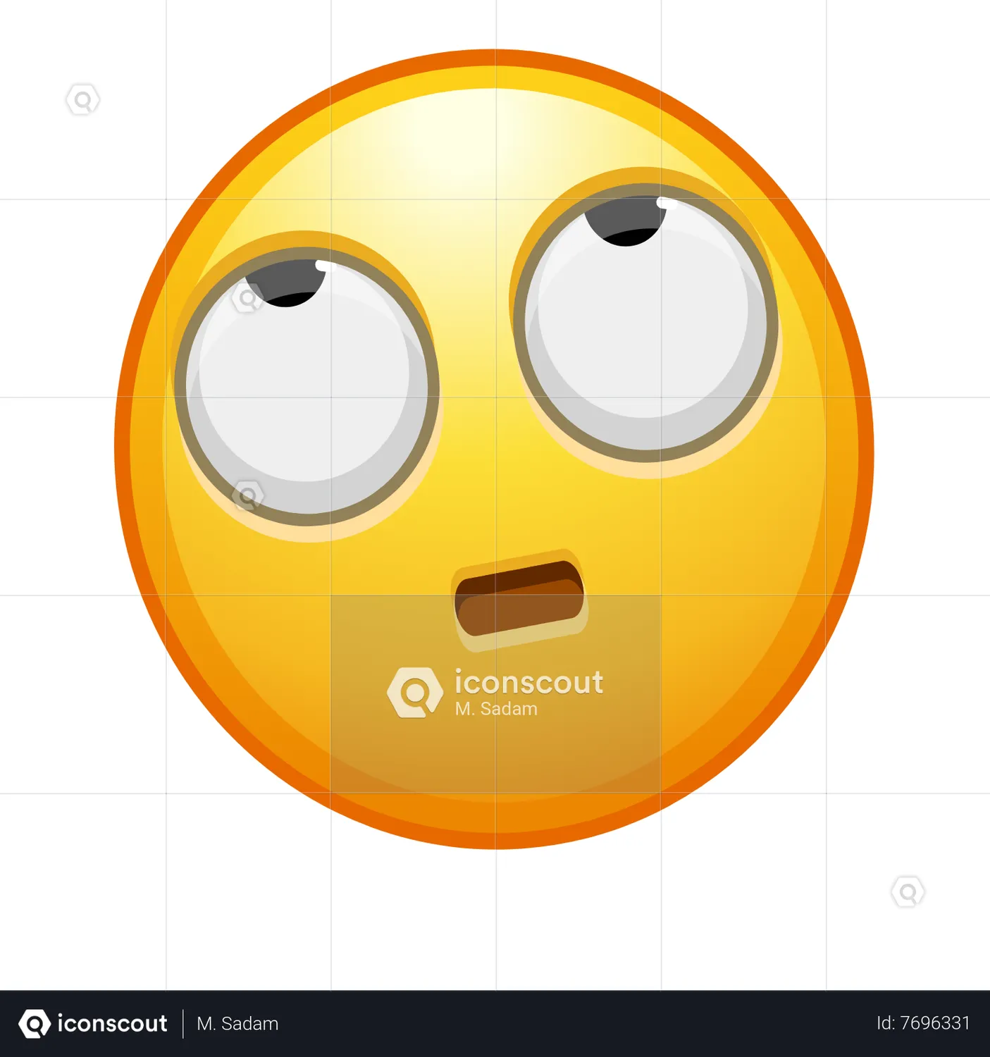 Rolling Eyes Emoji Animated Icon Free Download Sign & Symbols Animated Icons IconScout