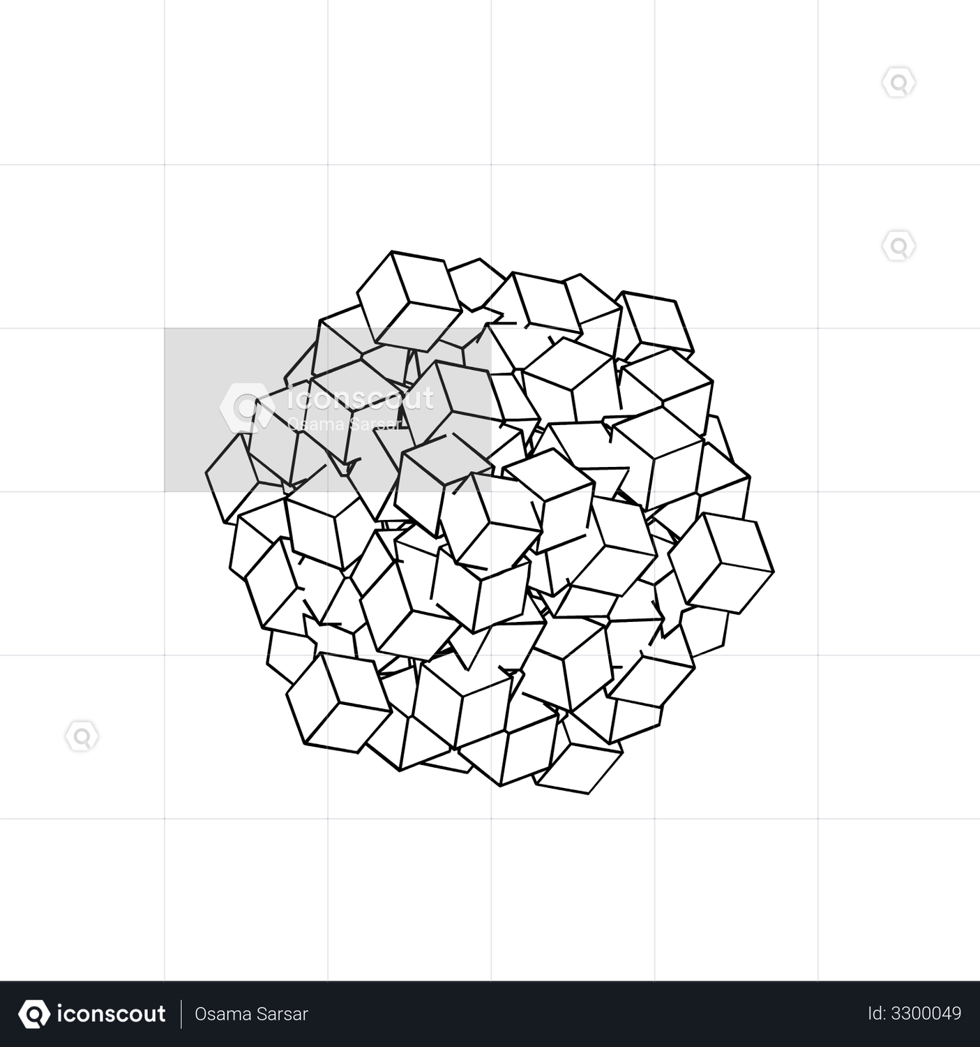 Rubiks Cube Transformation Animation by Osama Sarsar | LottieFiles