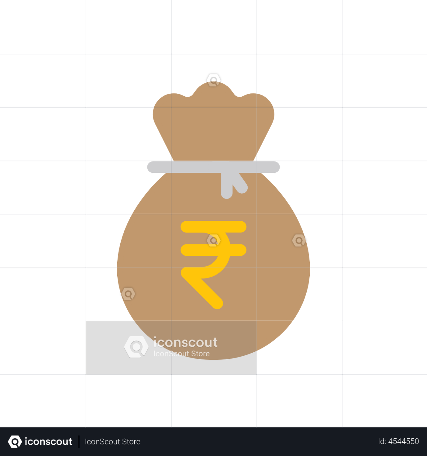 Money Bag Rupee Color icon PNG and SVG Vector Free Download