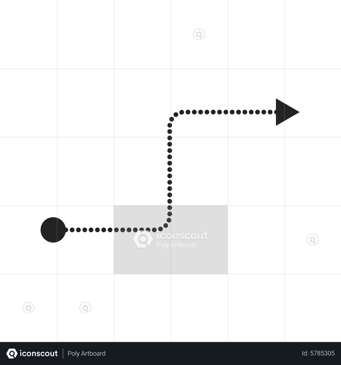 S flowchart line animation by poly artboard lottiefiles