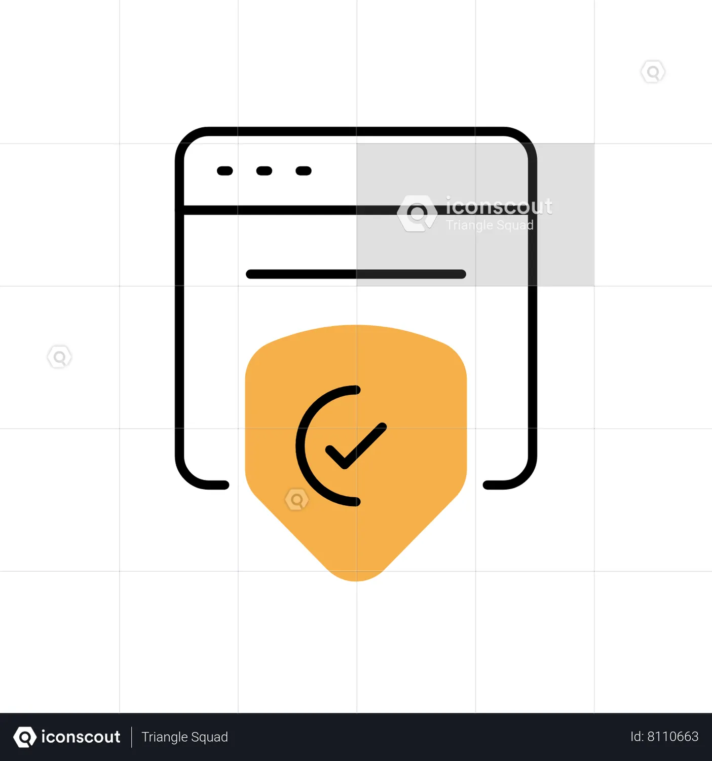Safe Browser Animated Icon download in JSON, LOTTIE or MP4 format
