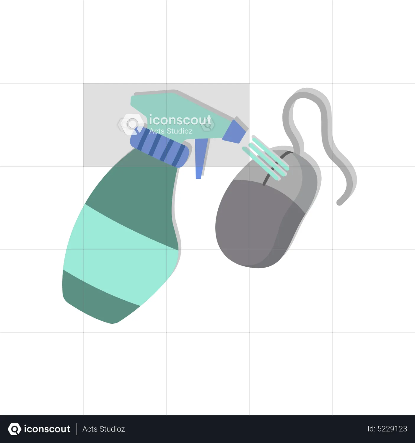Sanitizer Spray Animated Icon download in JSON, LOTTIE or MP4 format