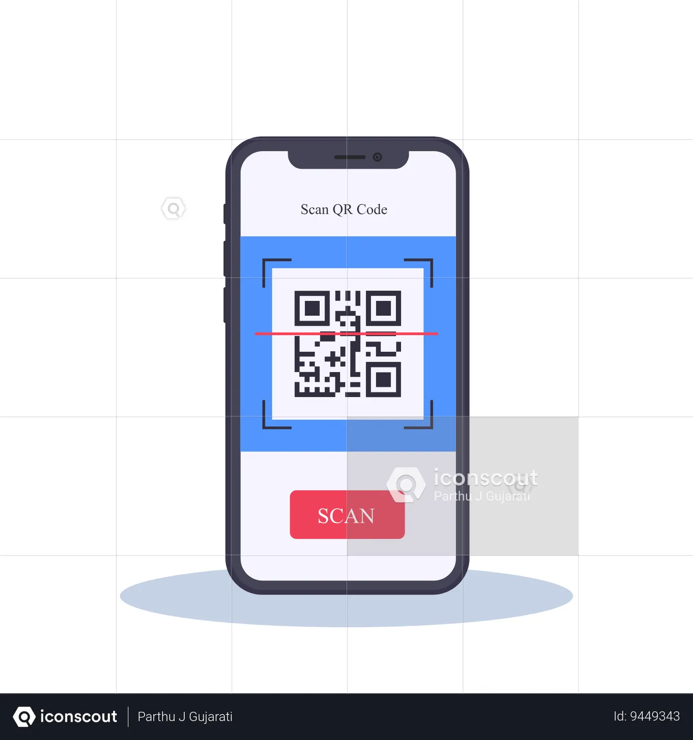 Scan Qr Code Animation - Free Download Appliances Animations | IconScout