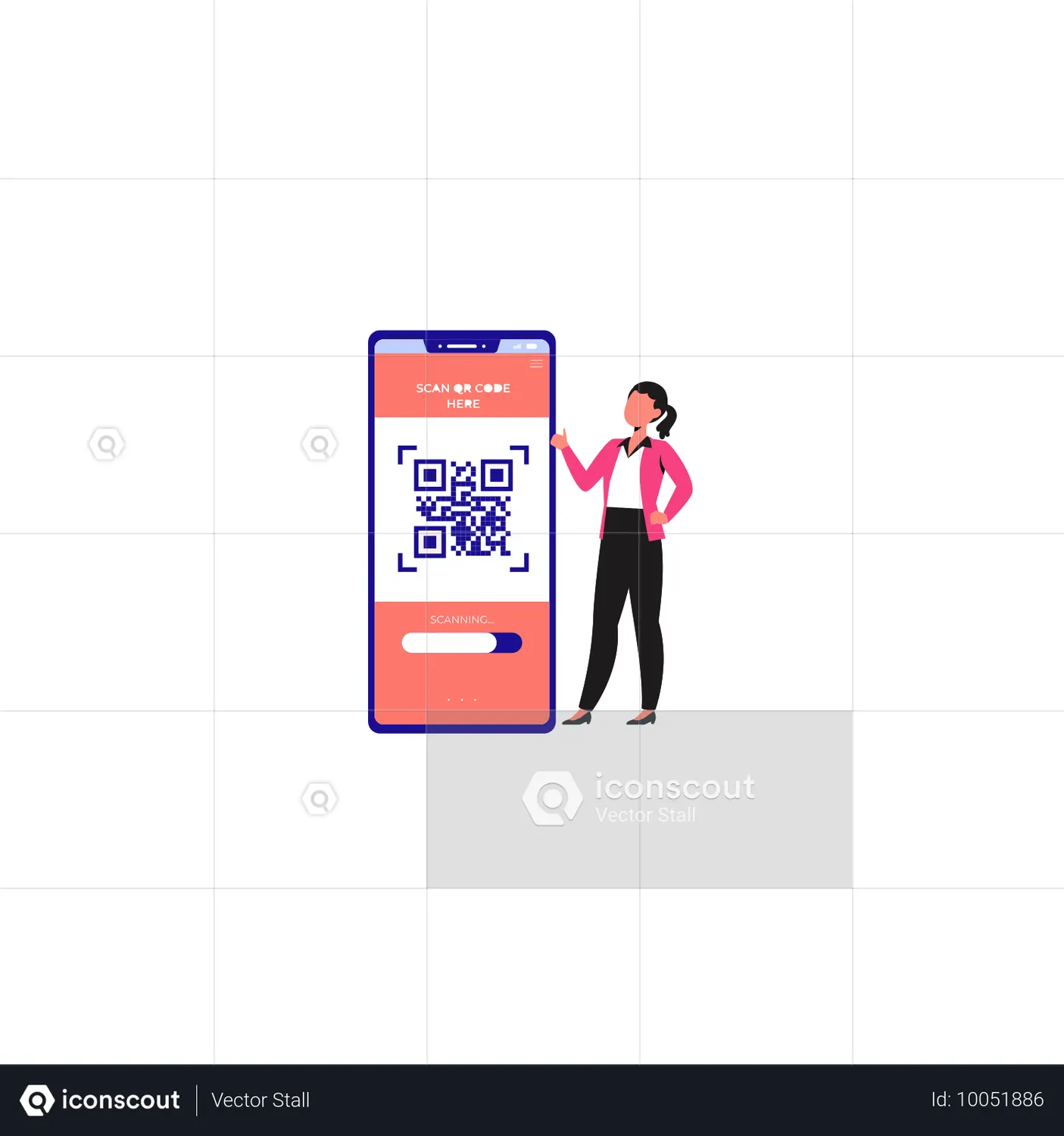 Scan Qr Code For Payment Animation - Free Download Business Animations ...