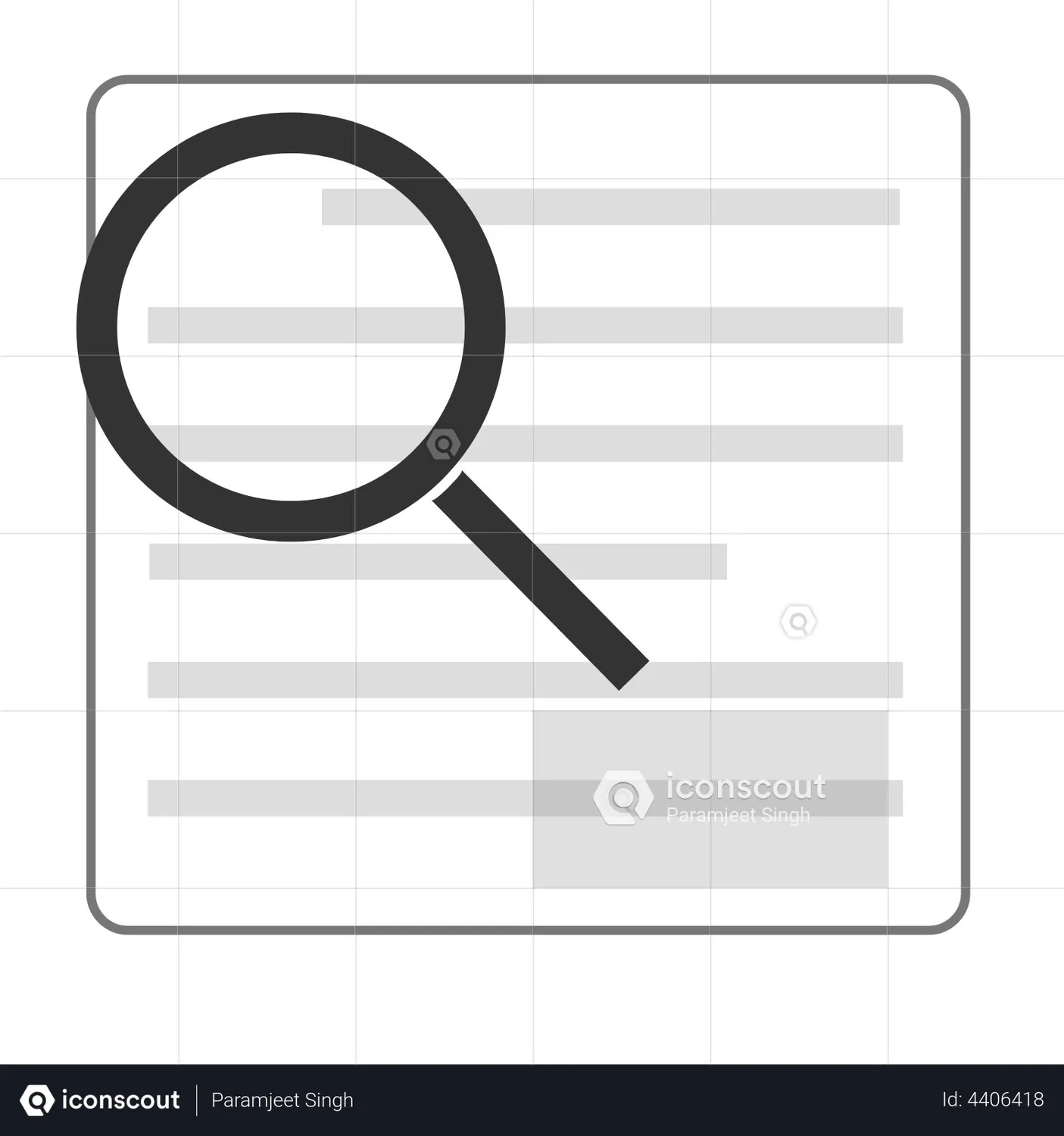 Search In Document Animation - Free Download Maps And Navigation Animations | IconScout