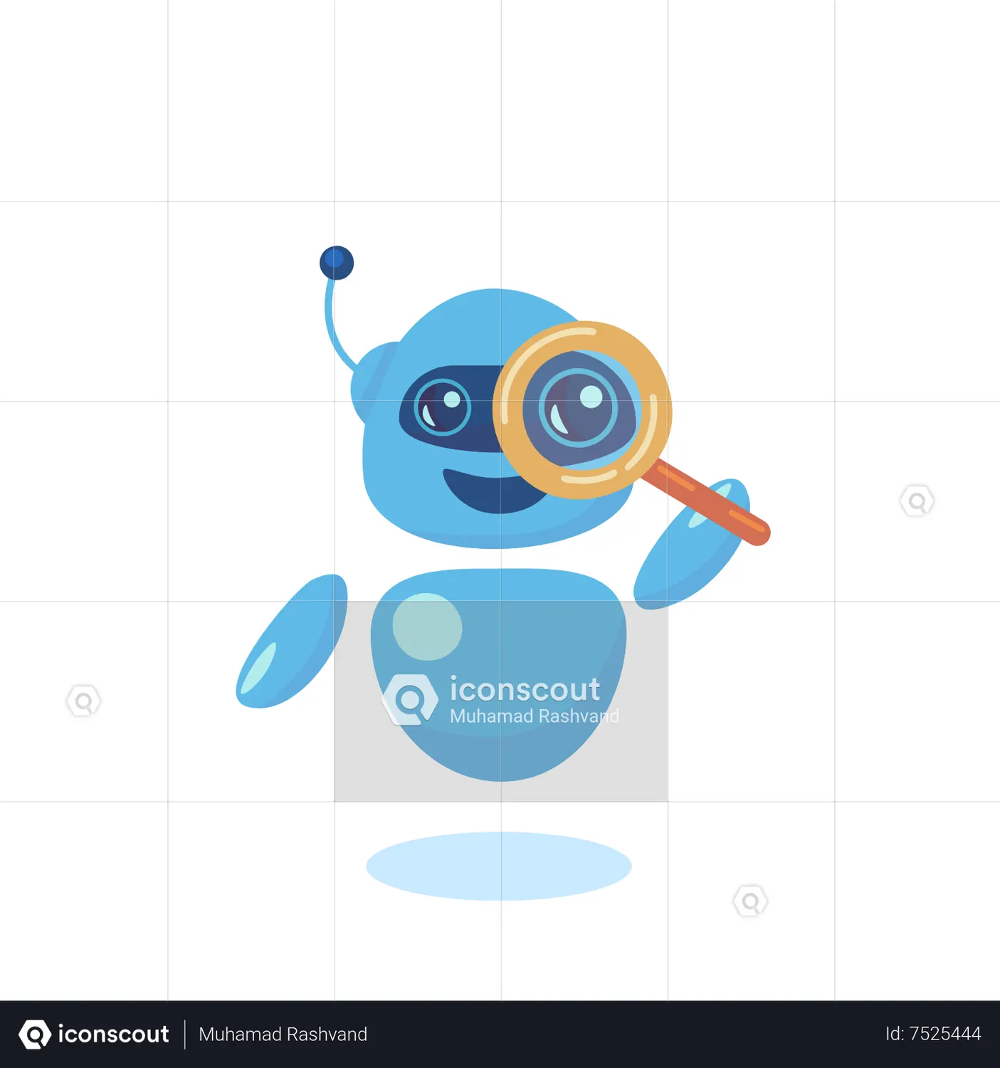 Search Robot Animated Icon - Free Download Science & Technology Animated Icons | IconScout