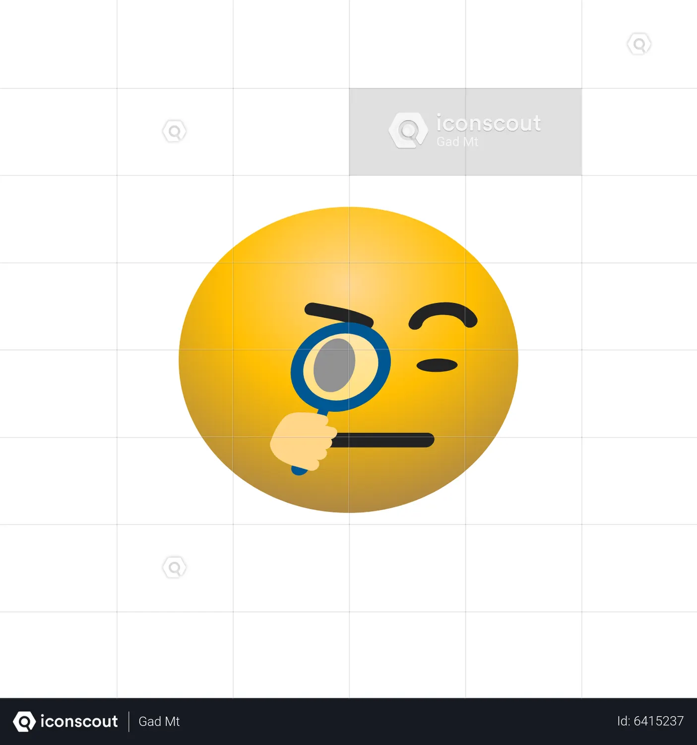 Searching Emoji Animated Icon - Free Download Sign & Symbols Animated Icons | IconScout