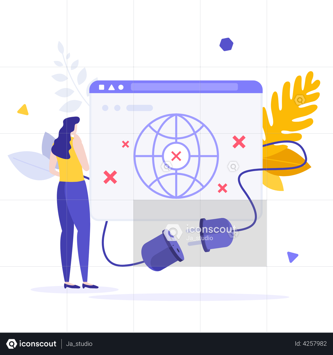 Server Error Animation by Ja_studio | LottieFiles