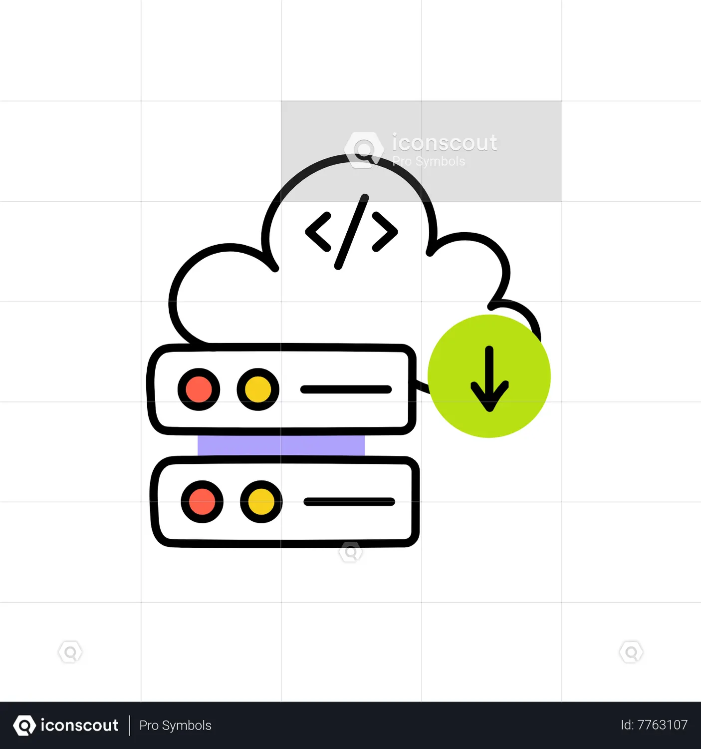Server Programming Animated Icon - Free Download Network ...