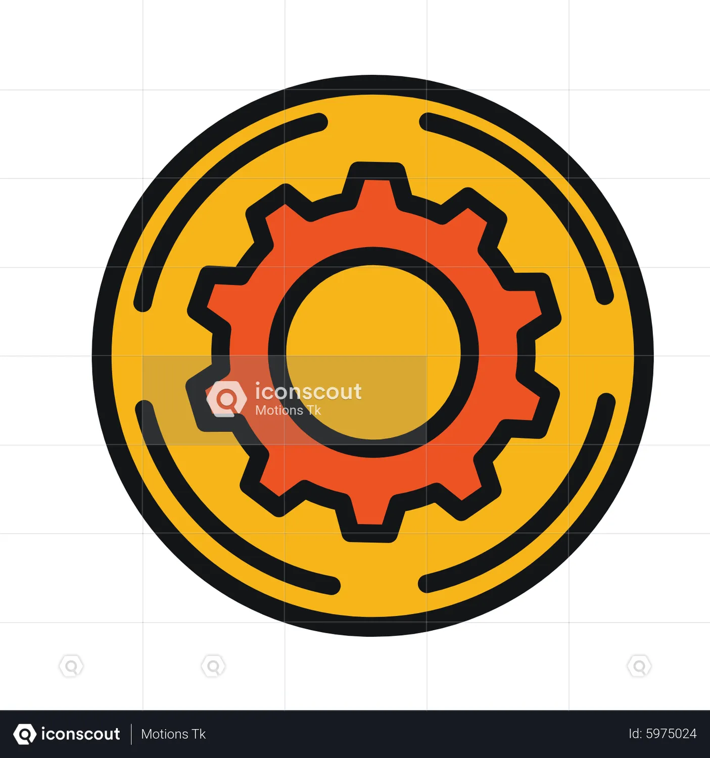 Settings Animated Icon download in JSON, LOTTIE or MP4 format