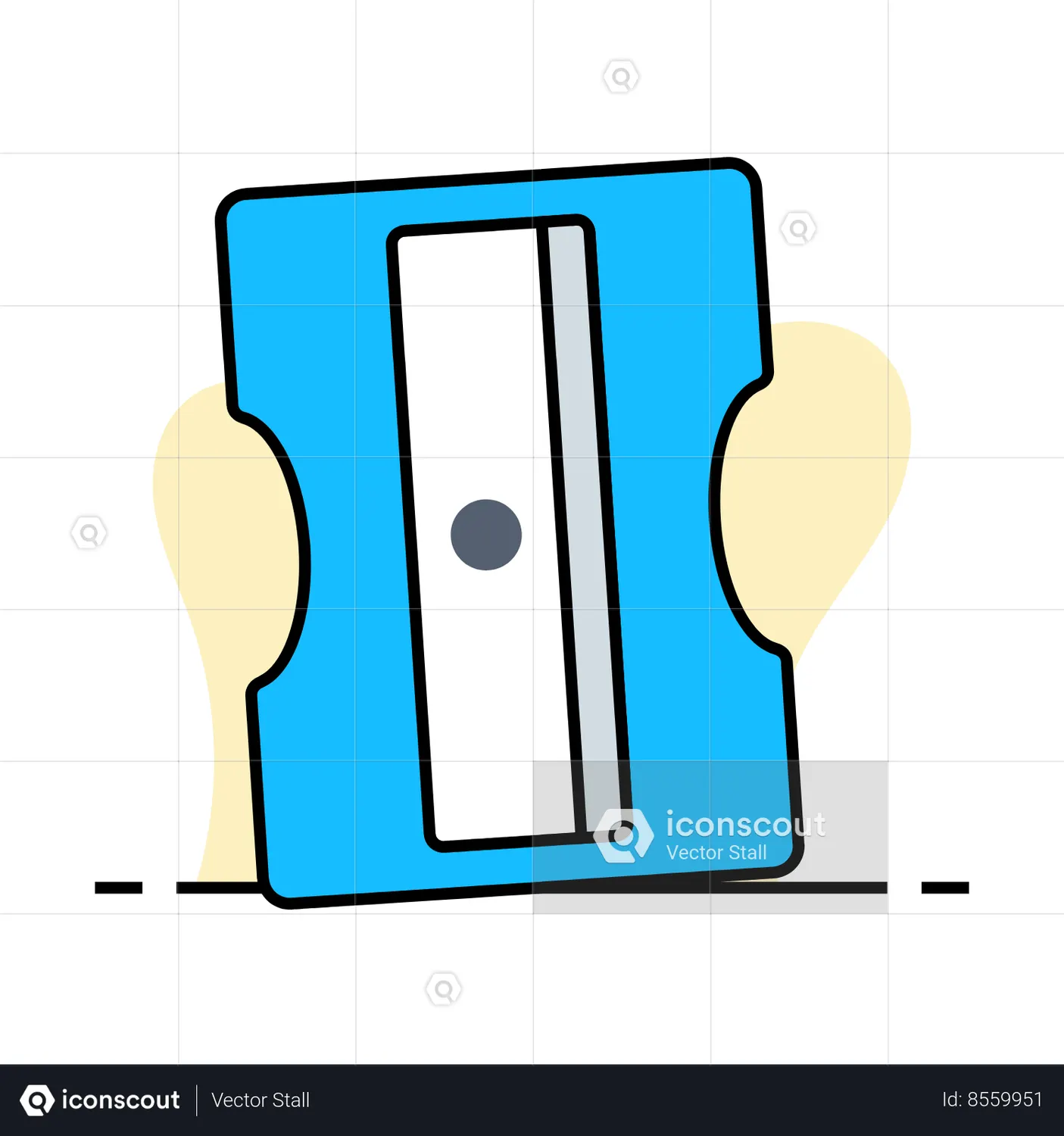 Sharpener Animated Icon download in JSON, LOTTIE or MP4 format