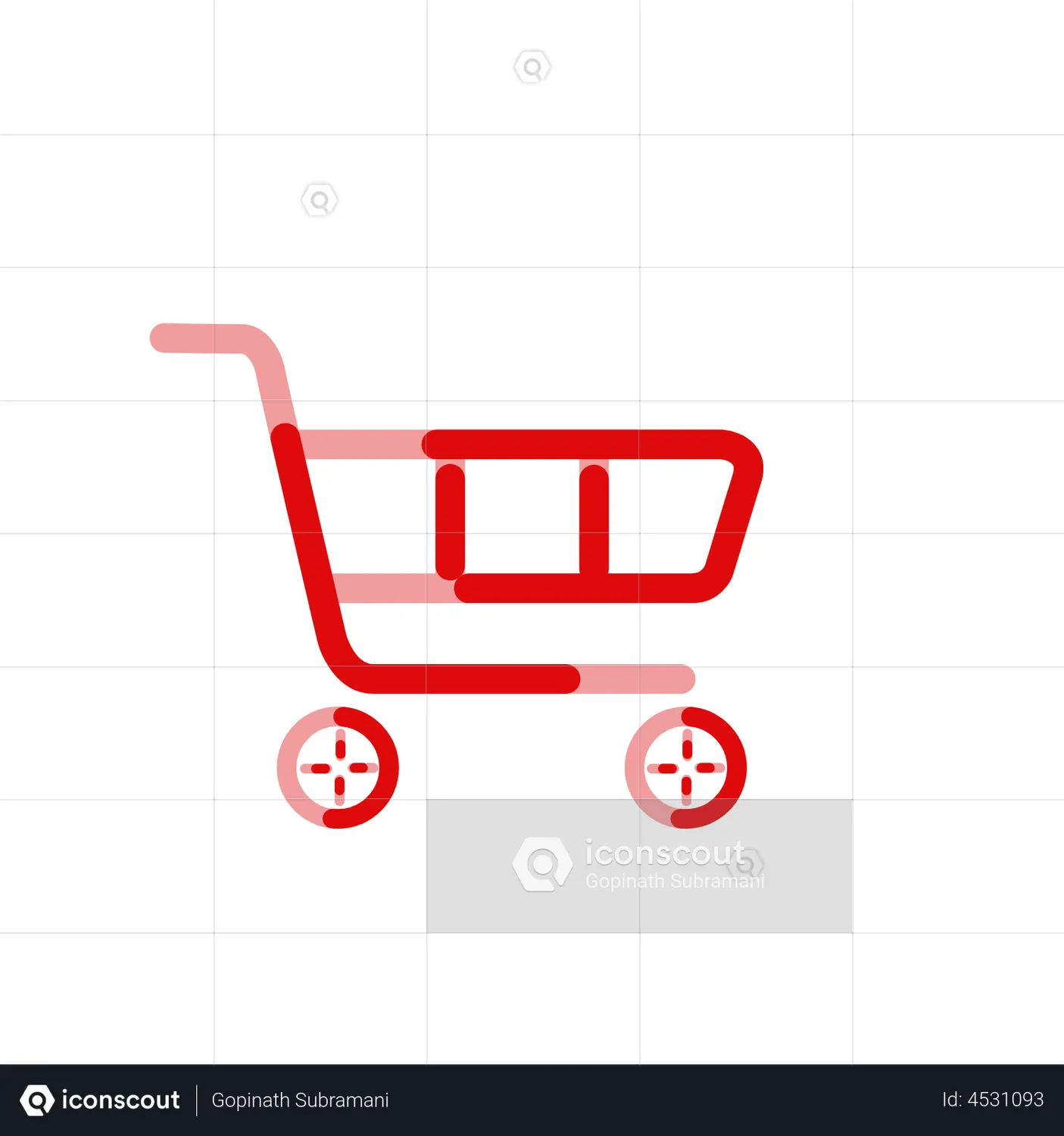 Shopping Cart Animated Icon download in JSON, LOTTIE or MP4 format
