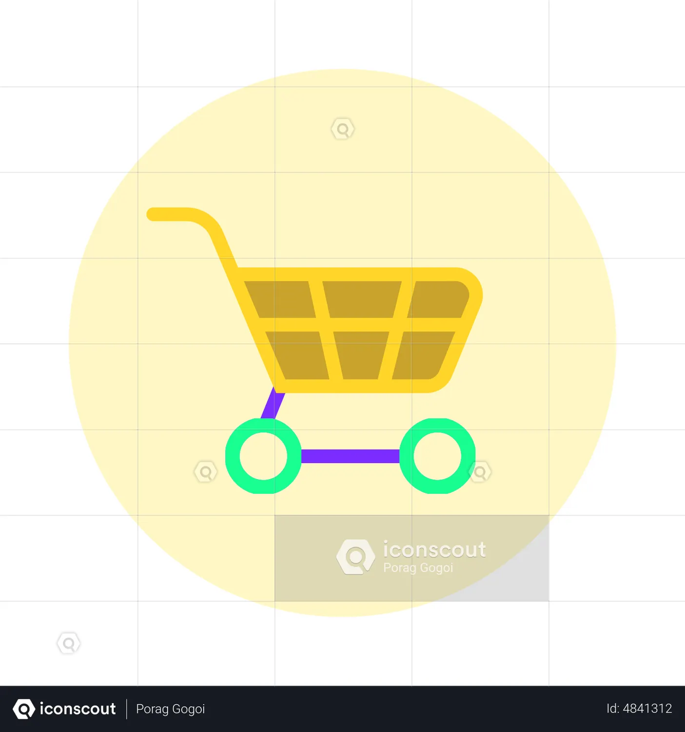 Shopping Cart Animated Icon download in JSON, LOTTIE or MP4 format