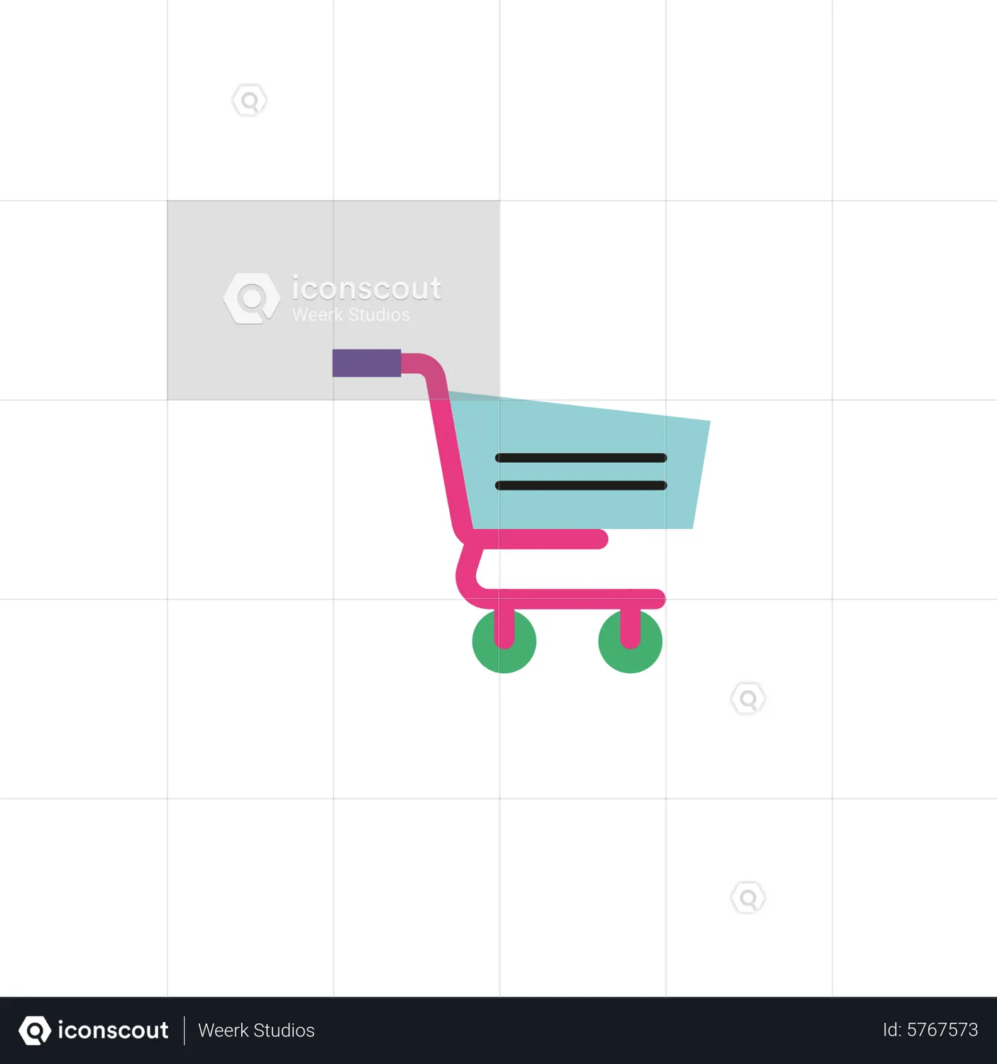 Shopping cart Lottie Animation & Shopping Lottie
