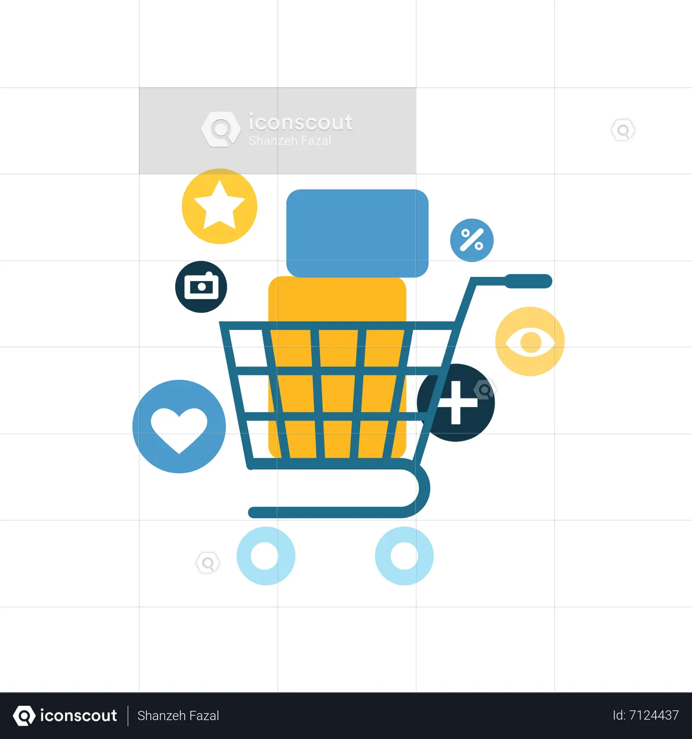 Shopping Cart Animated Icon download in JSON, LOTTIE or MP4 format