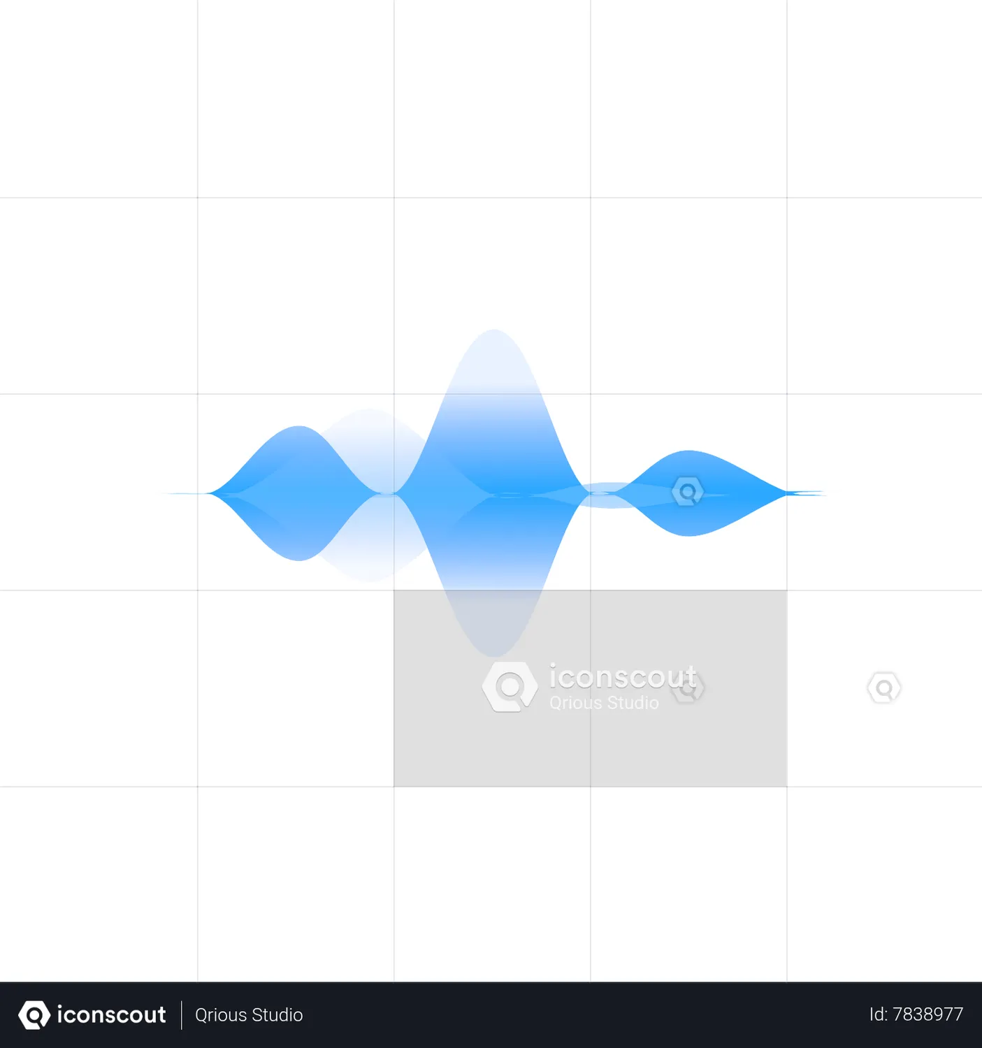 Siri Sound wave Animated Icon download in JSON, LOTTIE or MP4 format