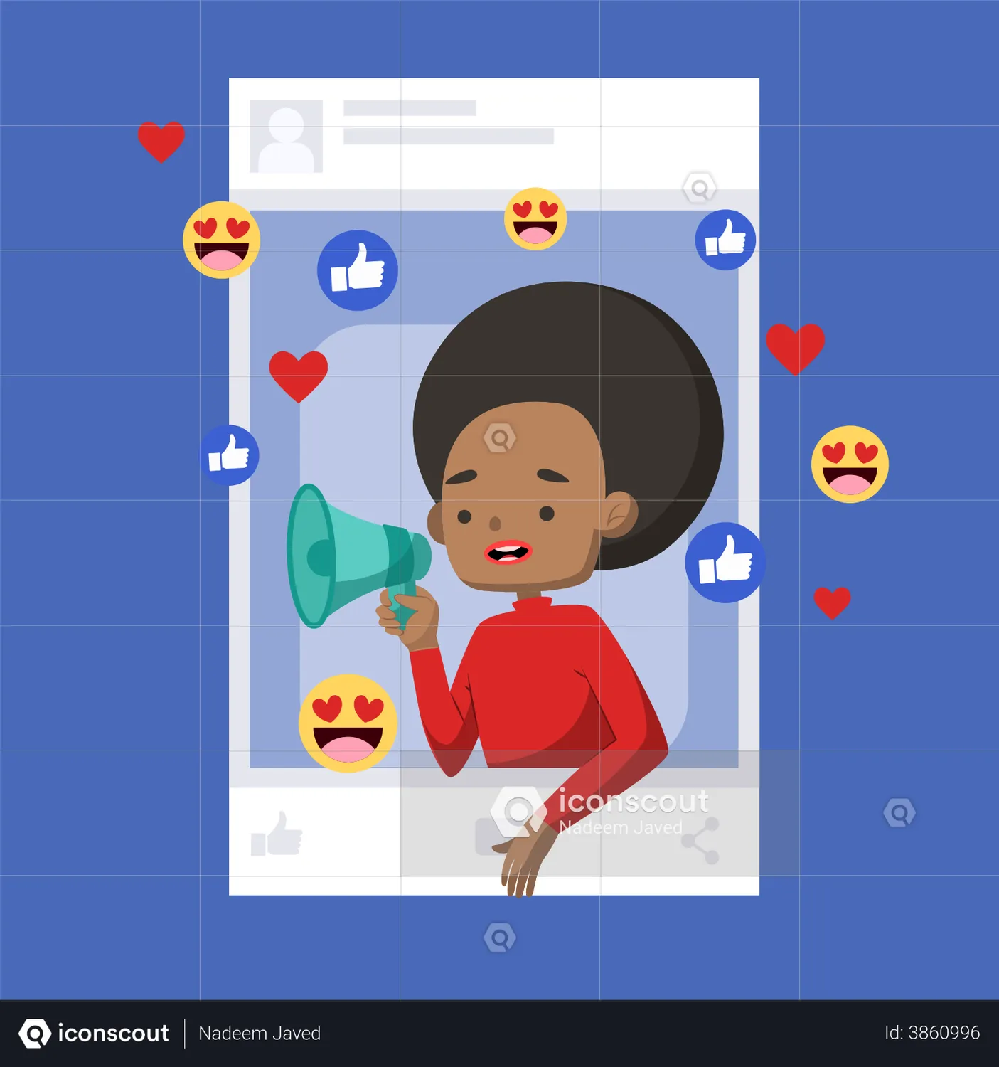 Social Influencer Animation - Free Download Business Animations | IconScout