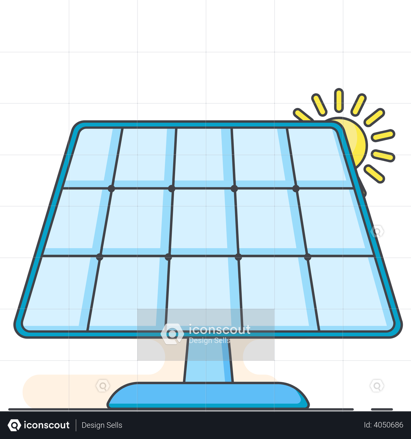 Solar Panel Animation by Design Sells | LottieFiles