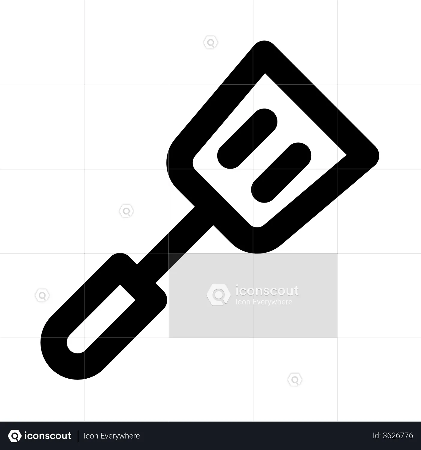 Spatula Animated Icon download in JSON, LOTTIE or MP4 format
