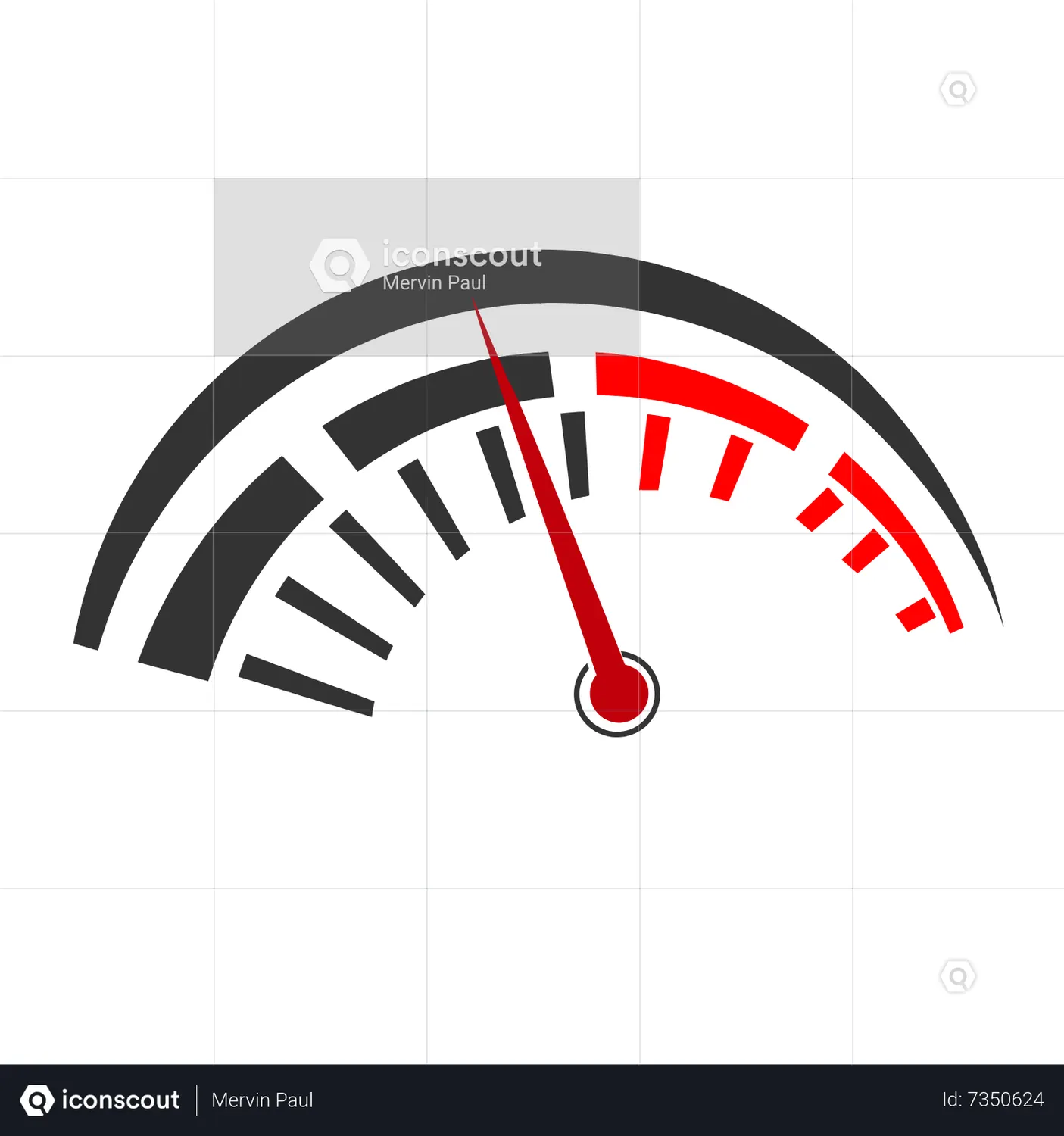 Speedometer Animated Icon download in JSON, LOTTIE or MP4 format