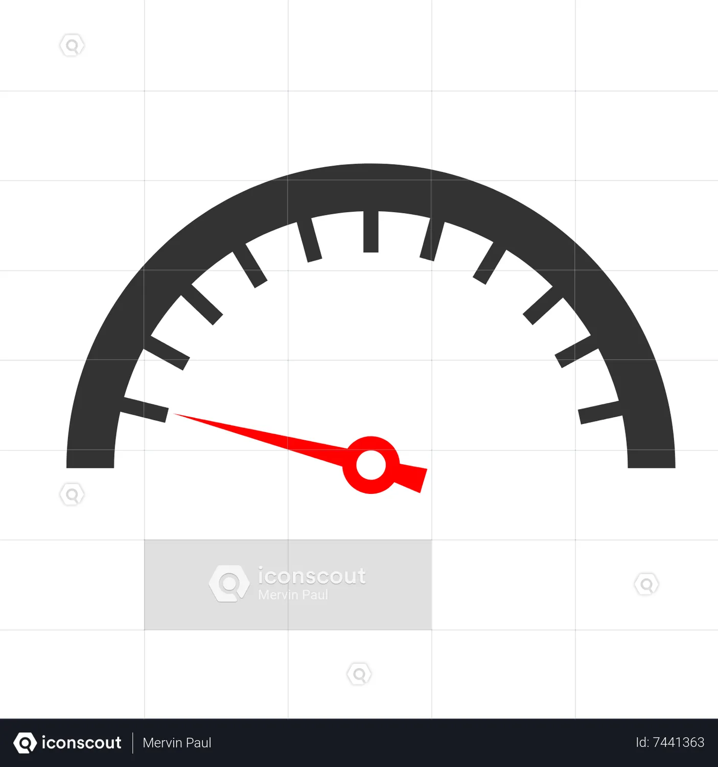 Speedometer Animated Icon download in JSON, LOTTIE or MP4 format