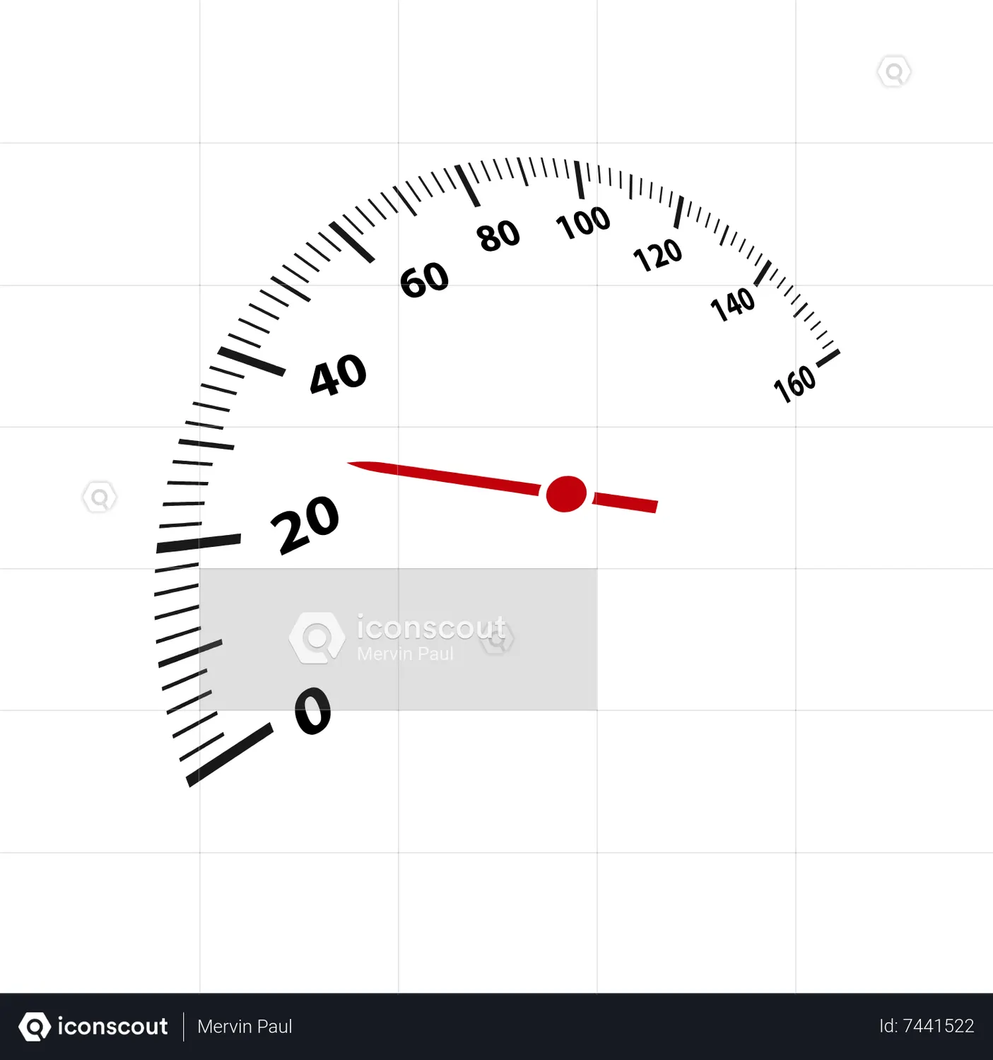 Speedometer Animated Icon download in JSON, LOTTIE or MP4 format