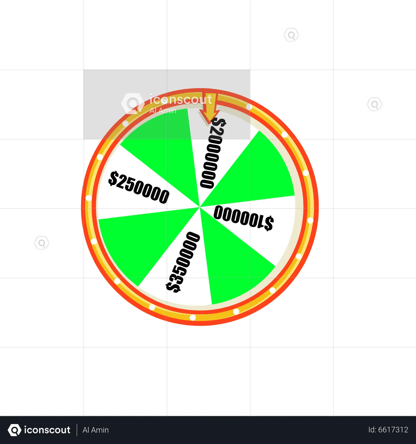 Spinning Wheel Animated Icon download in JSON, LOTTIE or MP4 format