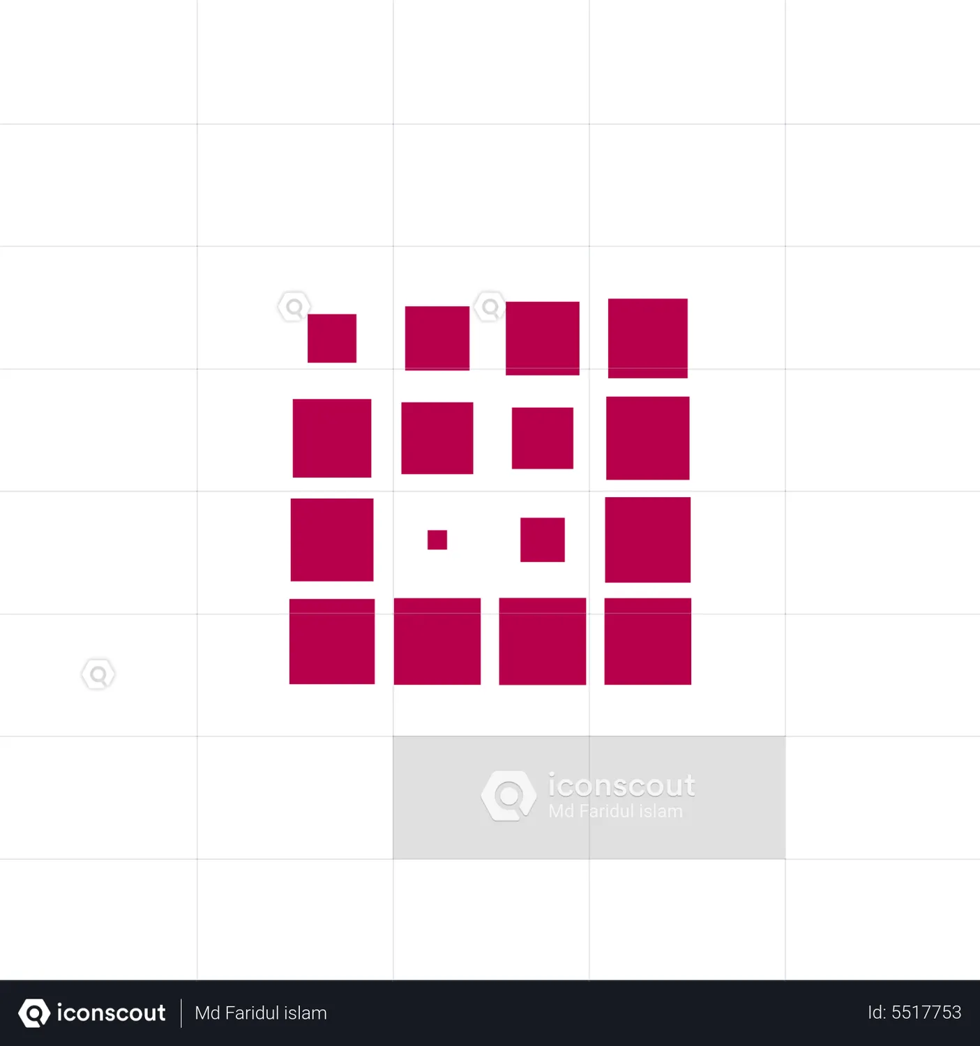 Square Loading Animated Icon download in JSON, LOTTIE or MP4 format