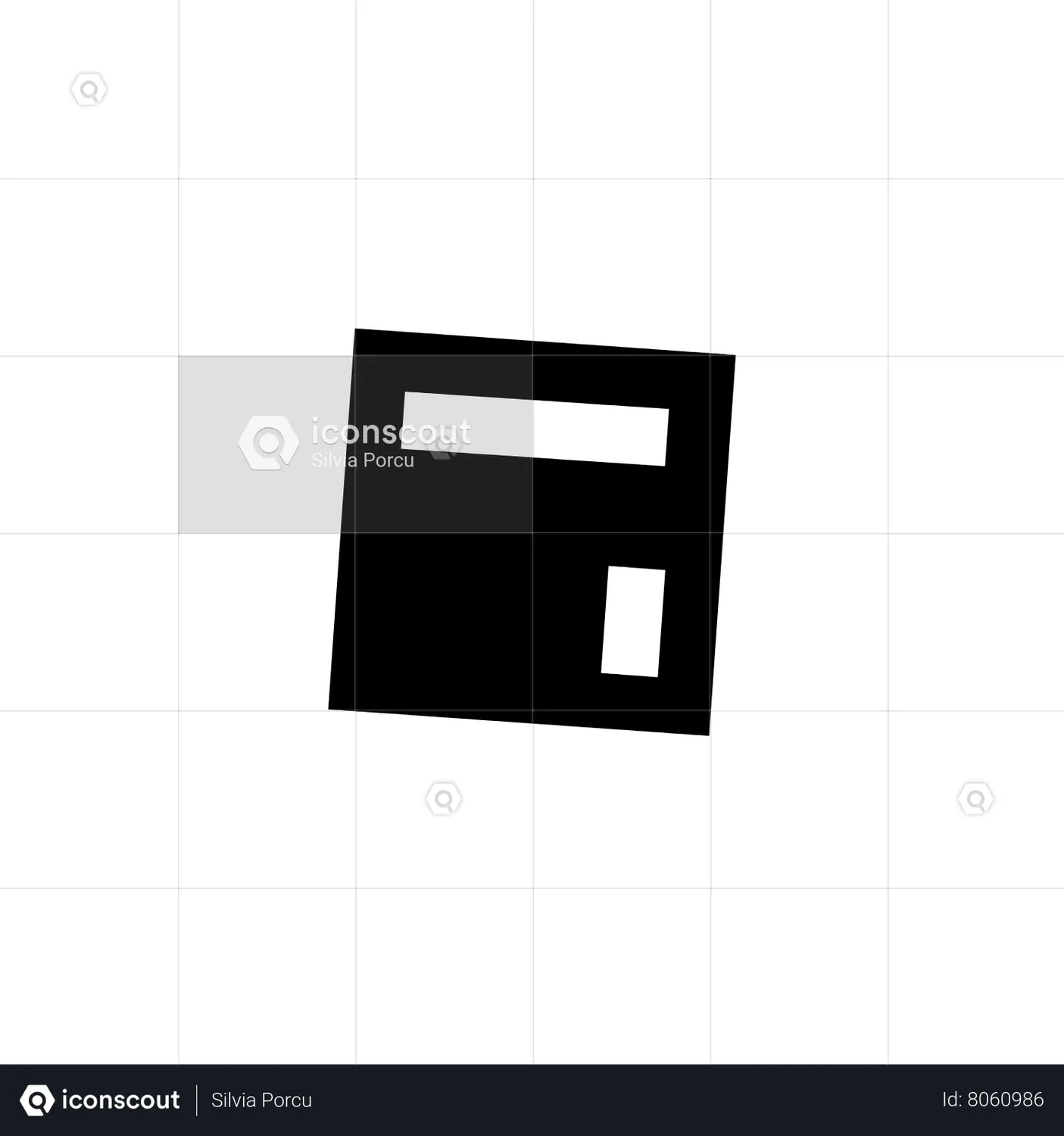 Square Loading Icon Lottie Animation - User Interface Lottie Animations 