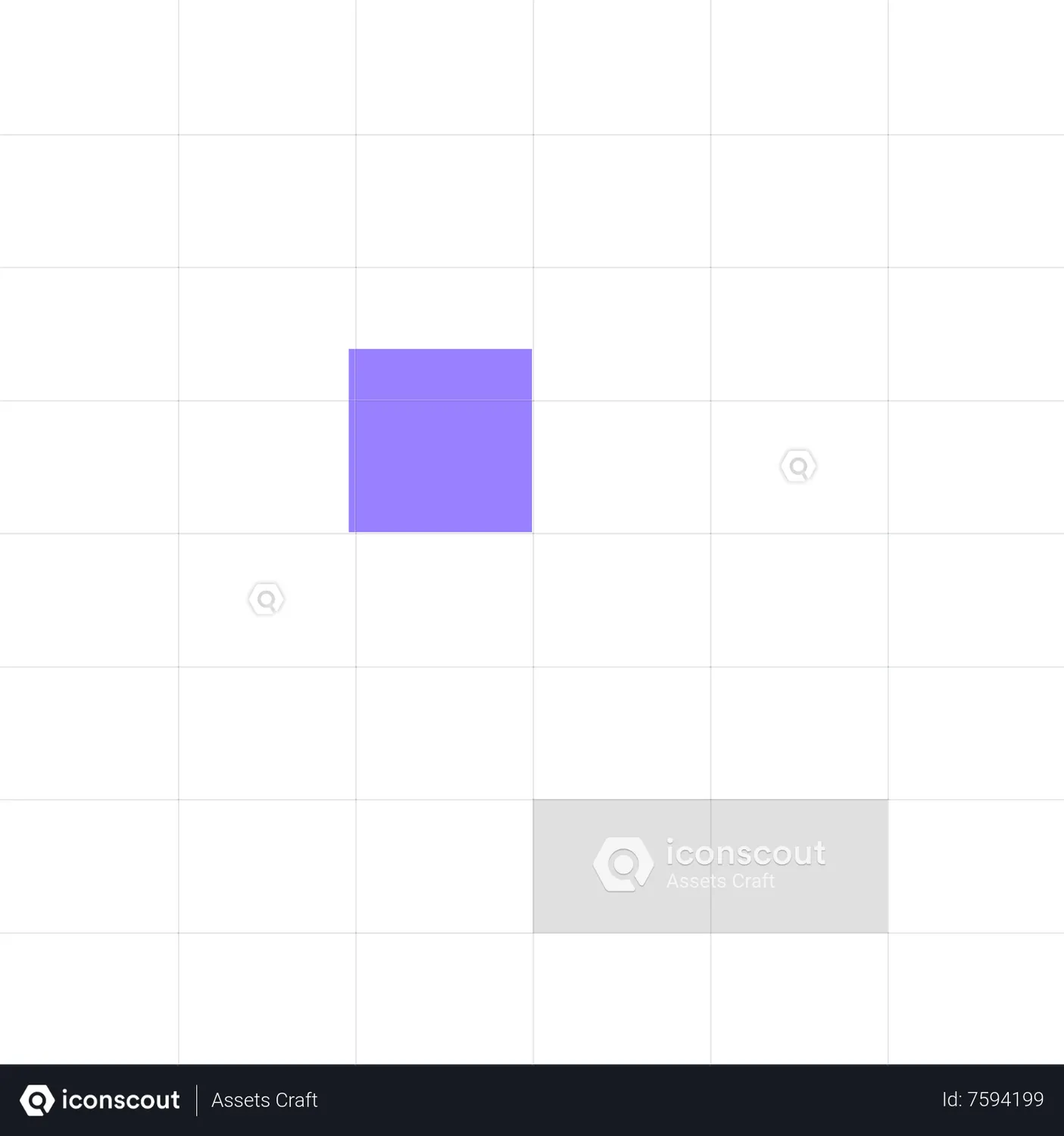 Square Shape Loading Animated Icon download in JSON, LOTTIE or MP4 format
