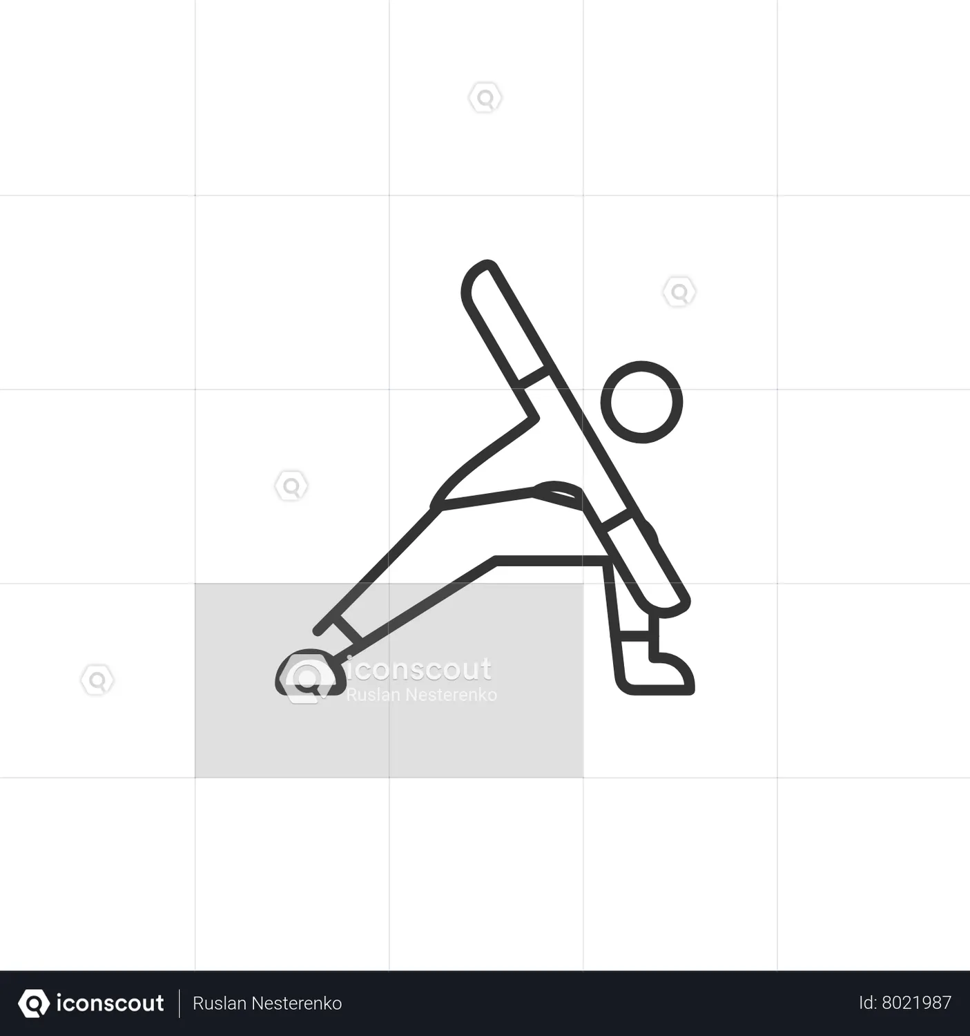 Stretching Exercise Animated Icon - Free Download Healthcare & Medical ...