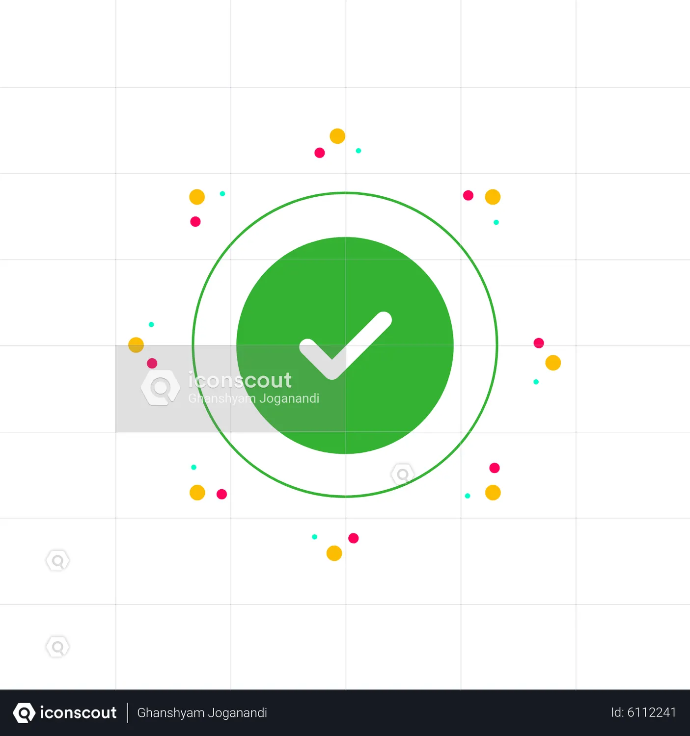 Successful Animated Icon download in JSON, LOTTIE or MP4 format
