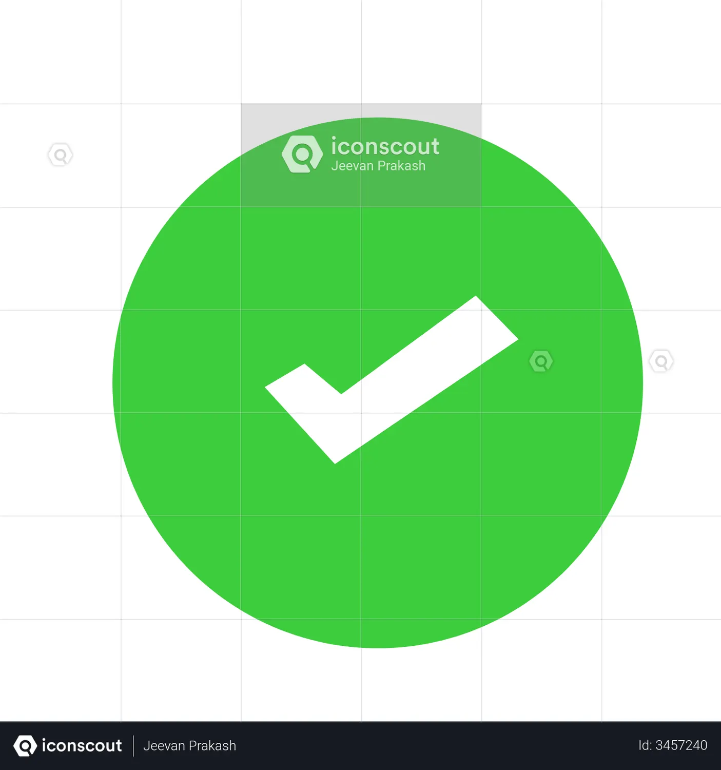Successfully Done Animated Icon download in JSON, LOTTIE or MP4 format