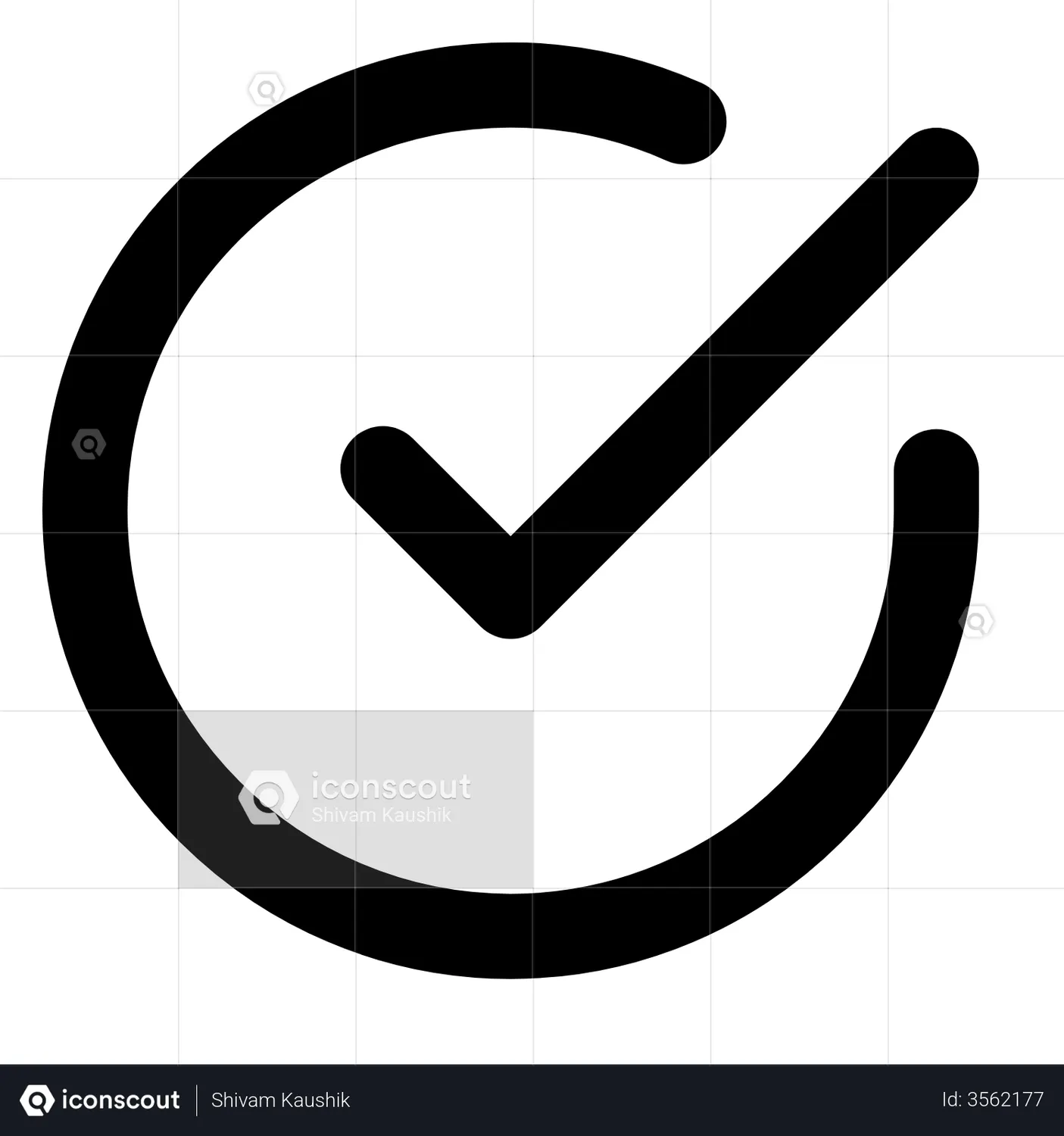 Successfully Done Animated Icon download in JSON, LOTTIE or MP4 format