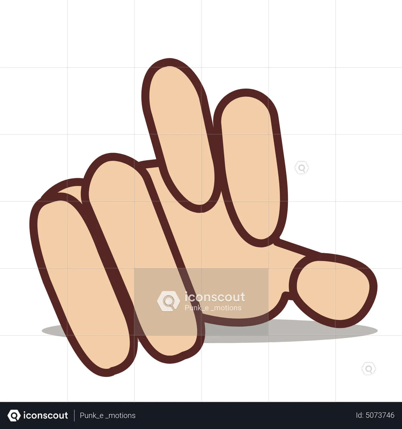 Tapping Fingers Animated Icon download in JSON, LOTTIE or MP4 format