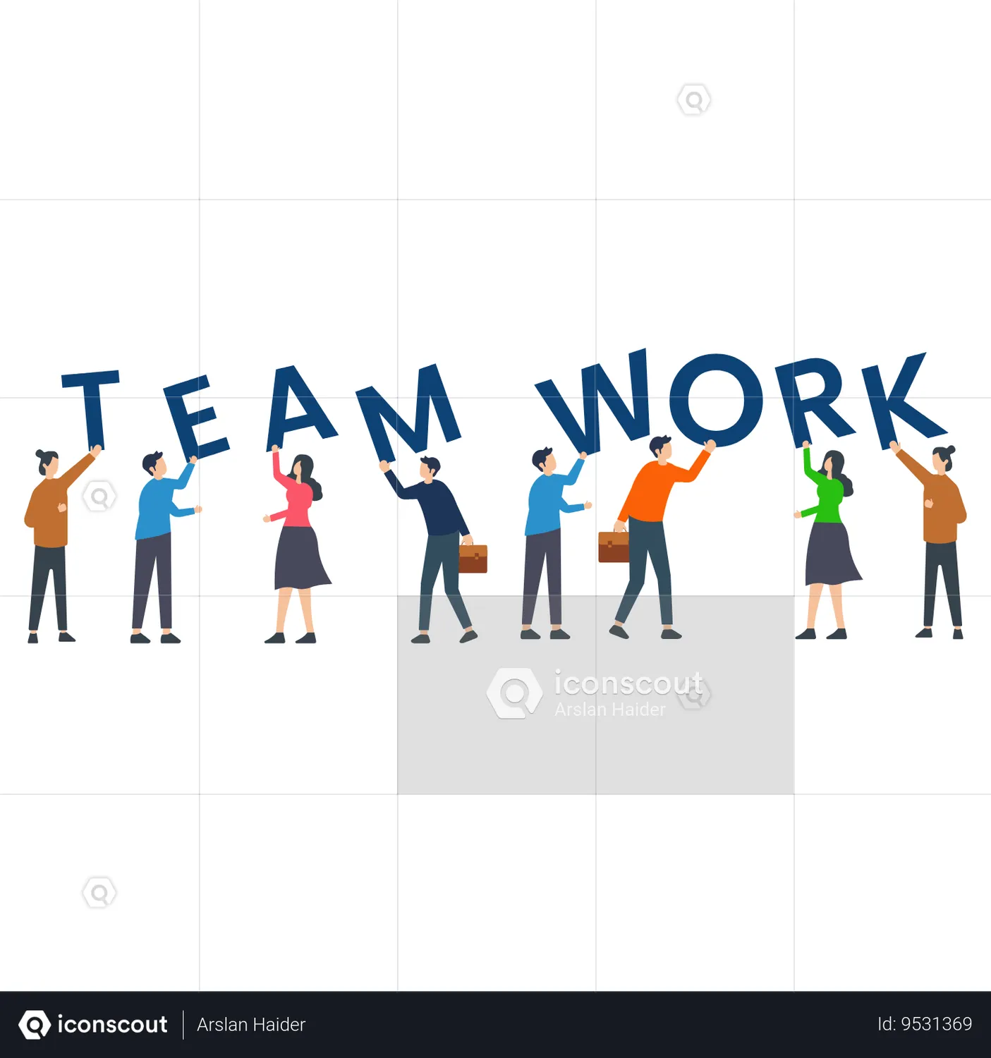 Team Work Animation - Free Download Sign & Symbols Animations | IconScout