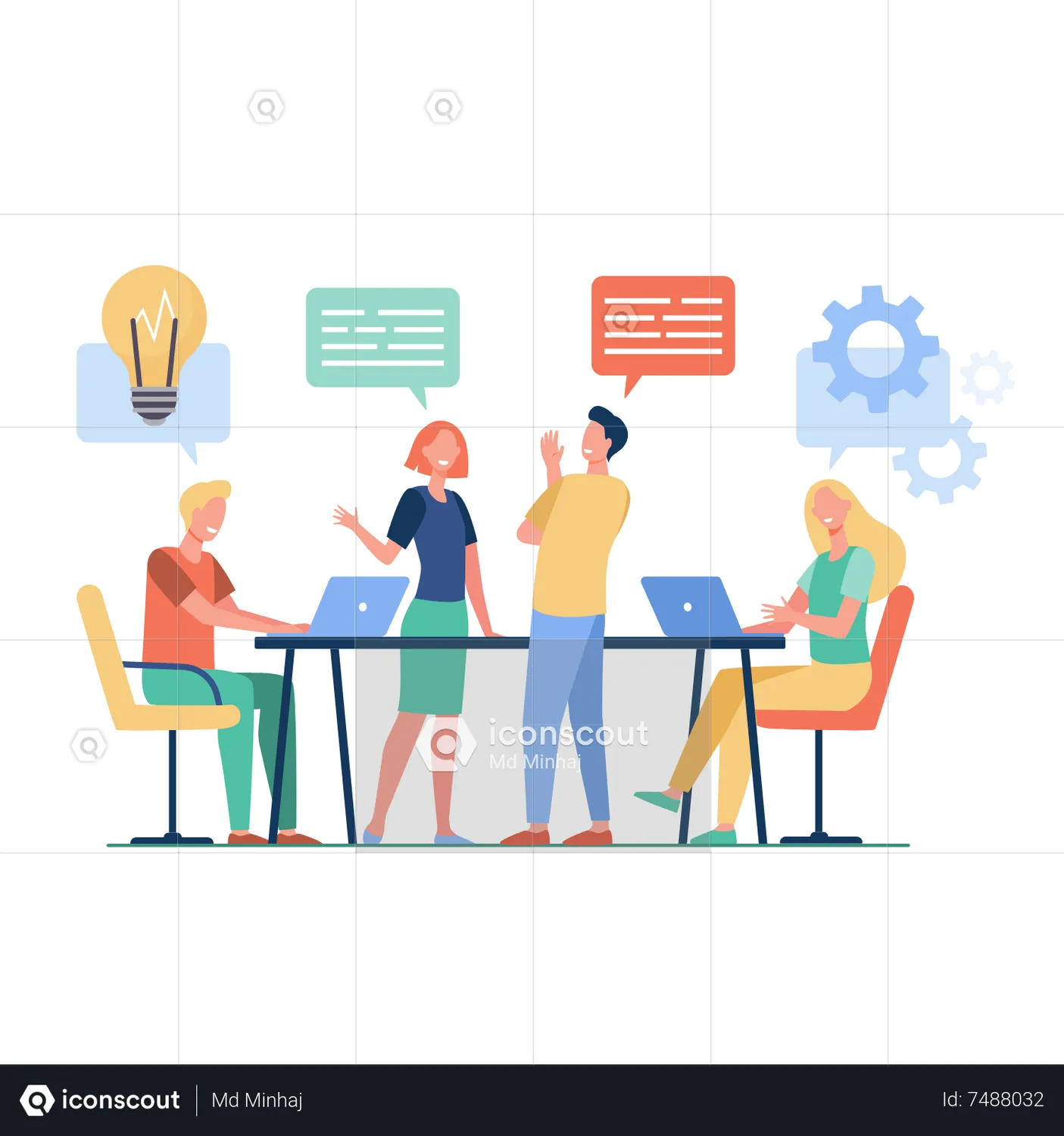 Team Working Together Animation - Free Download Business Animations ...